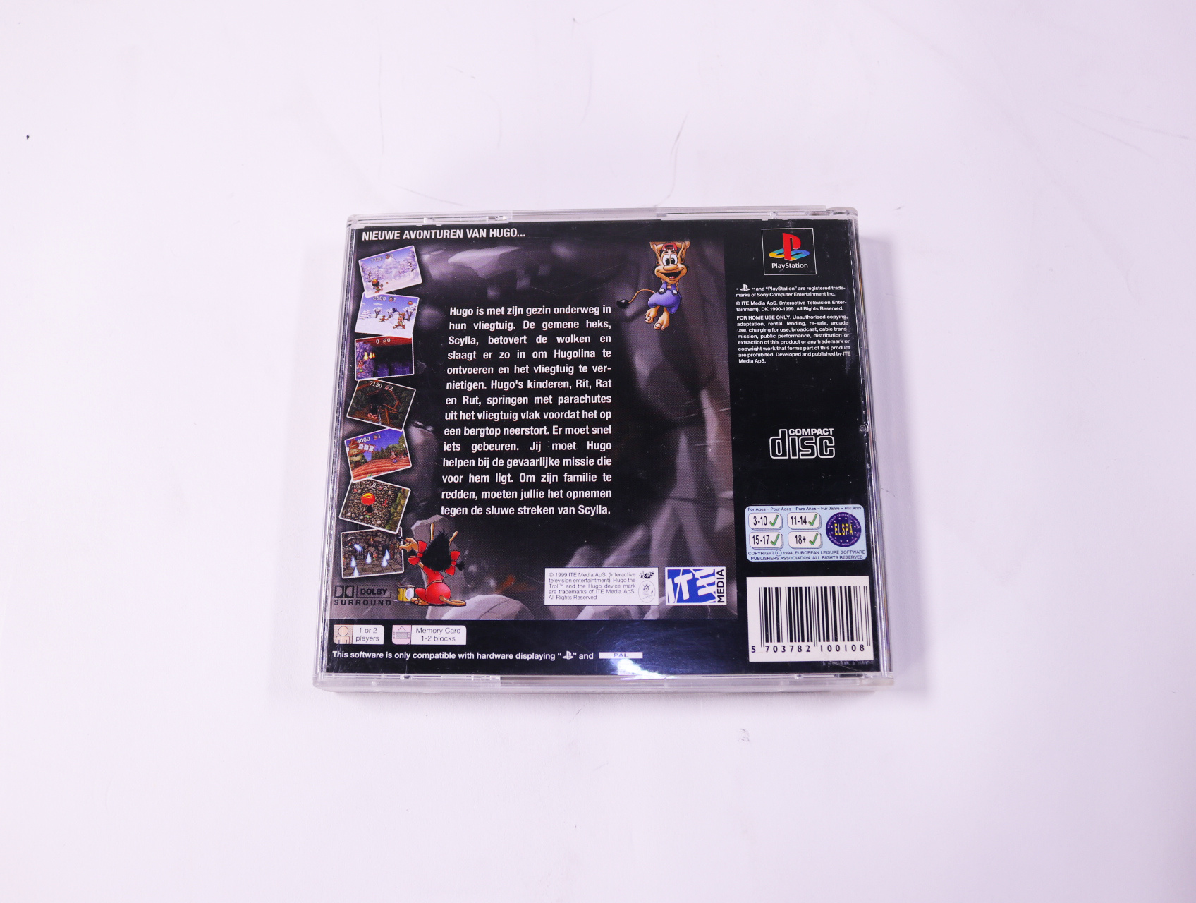 PlayStation 1 - Hugo 2 - productfoto 3