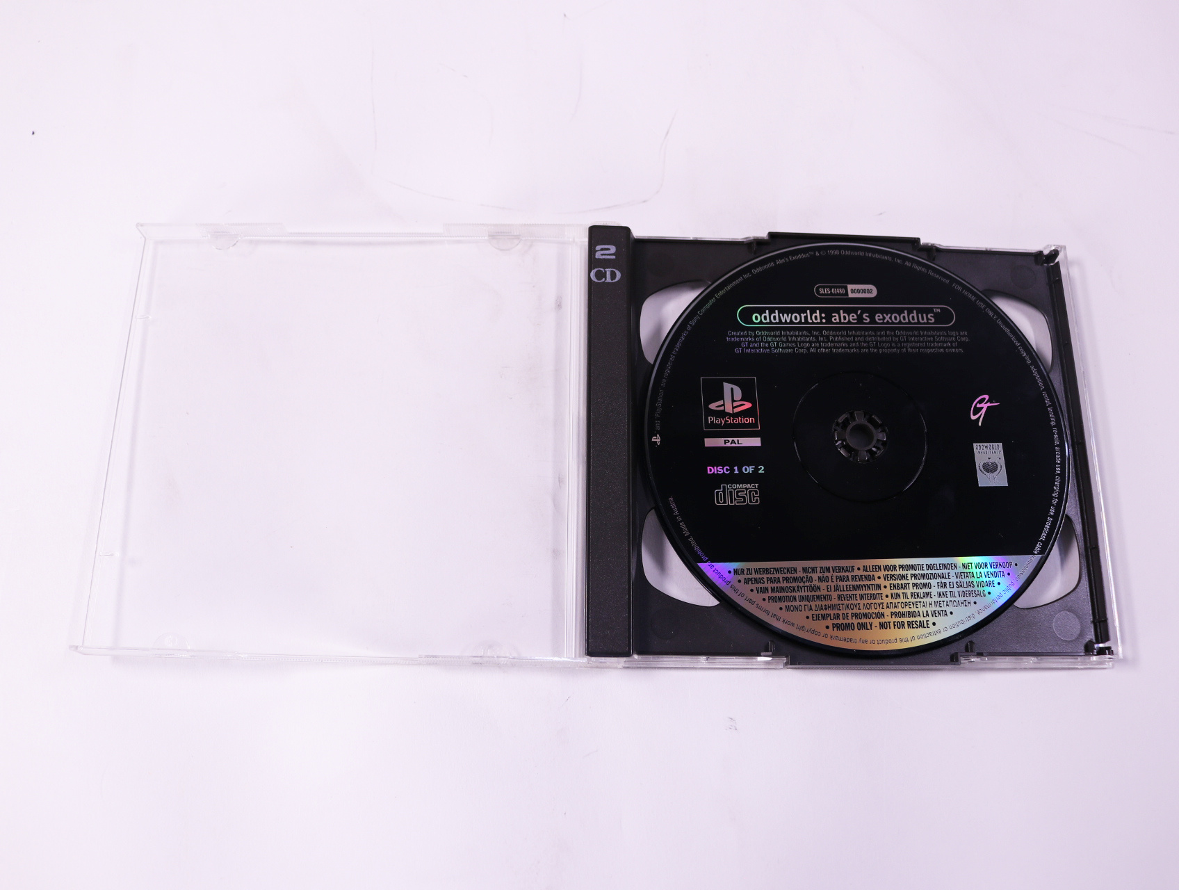 PlayStation 1 - Oddworld: Abe's Exoddus #1 - productfoto 2