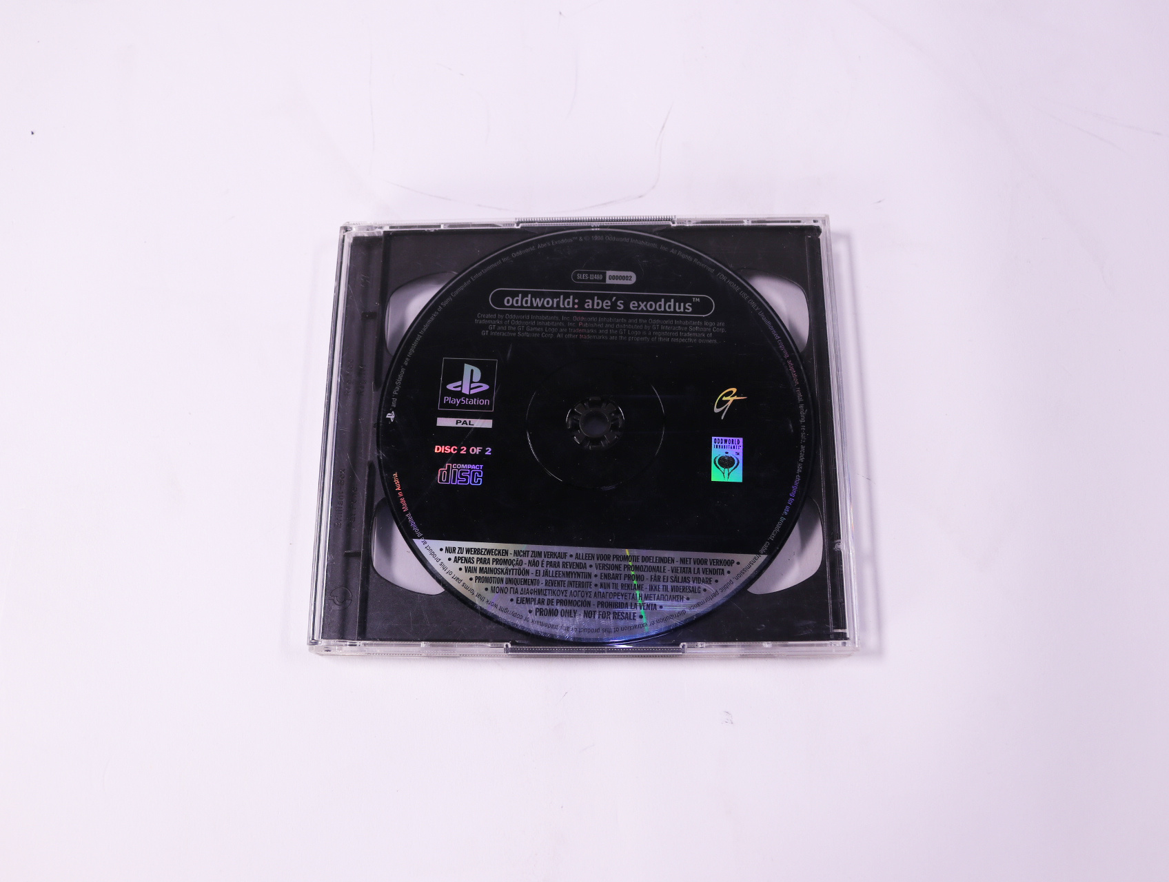 PlayStation 1 - Oddworld: Abe's Exoddus #1