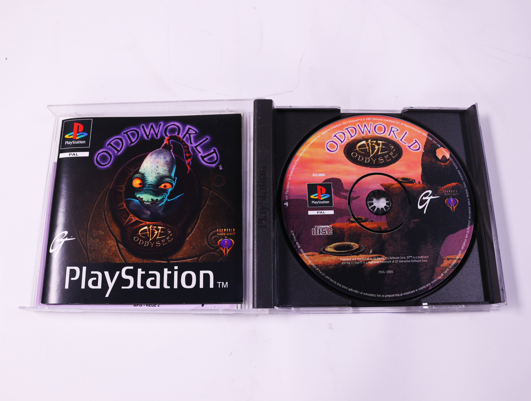 PlayStation 1 - Oddworld: Abe's Oddysee - productfoto 2