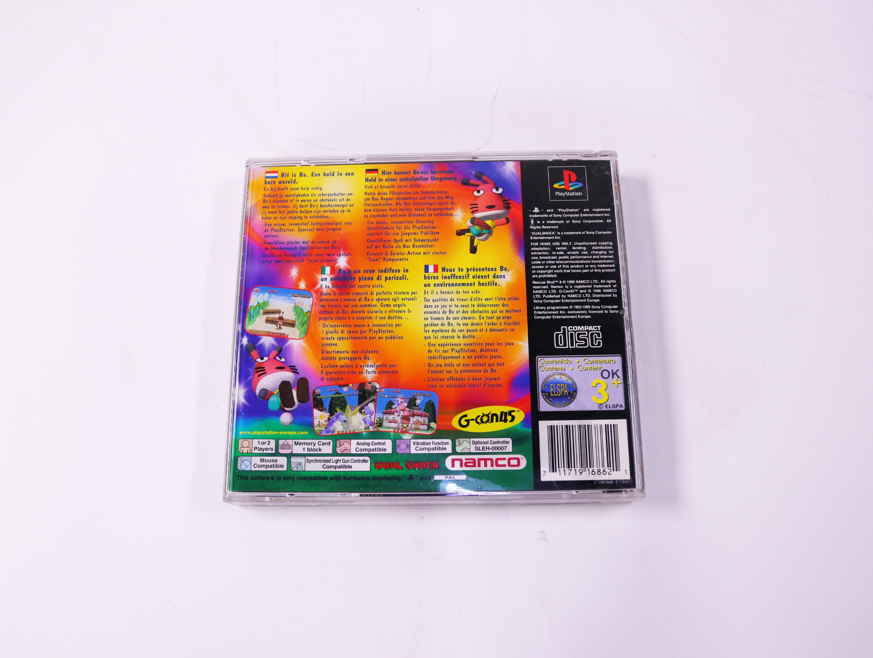 PlayStation 1 - Rescue Shot - productfoto 3