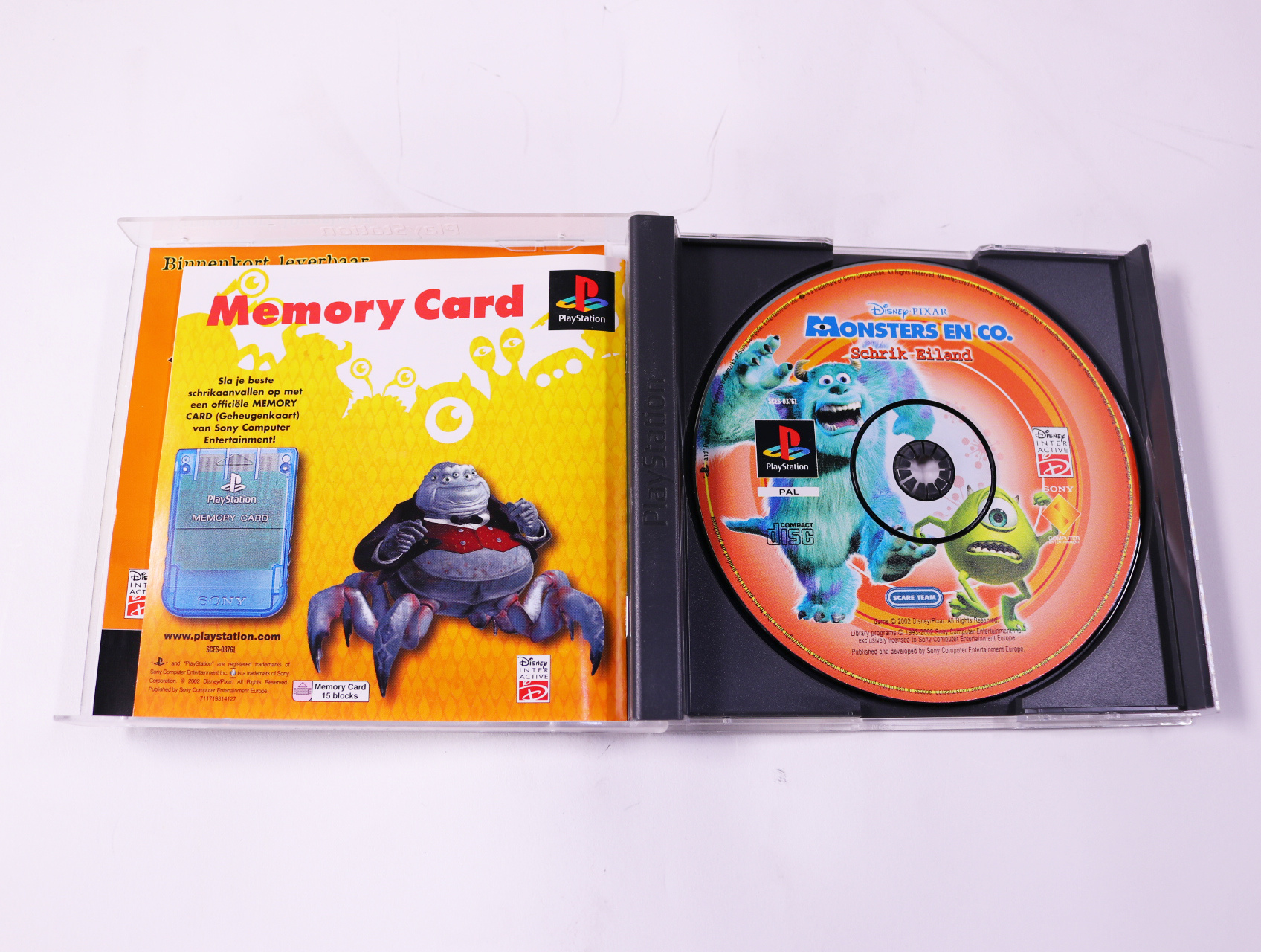 PlayStation 1 - Monsters en Co Schrik Eiland - productfoto 2