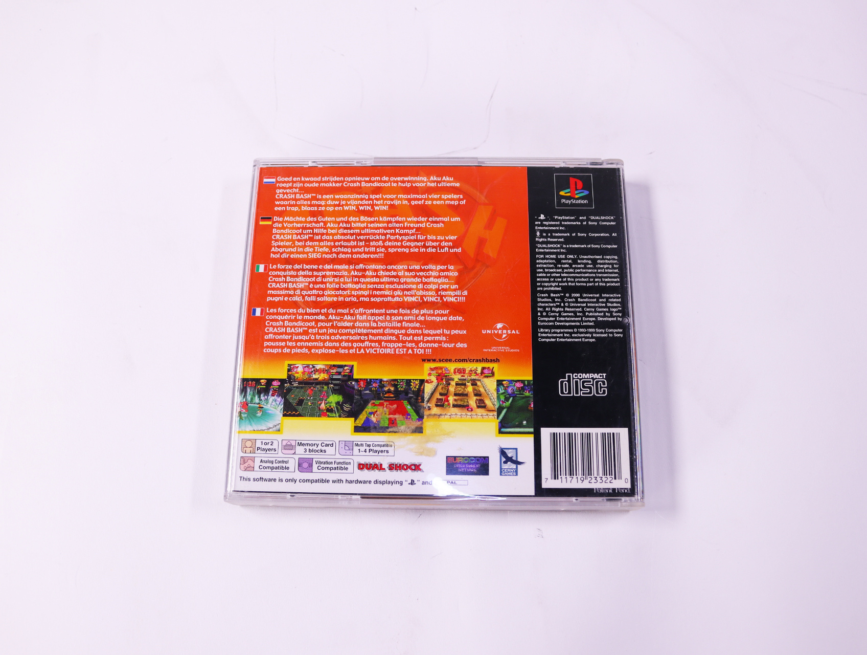 PlayStation 1 - Crash Bash - productfoto 3