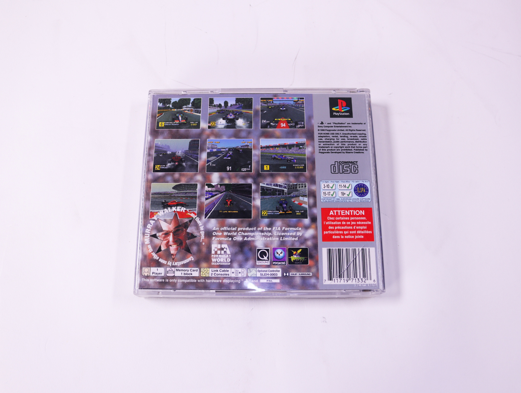 PlayStation 1 - Formula 1 [Platinum] - productfoto 3