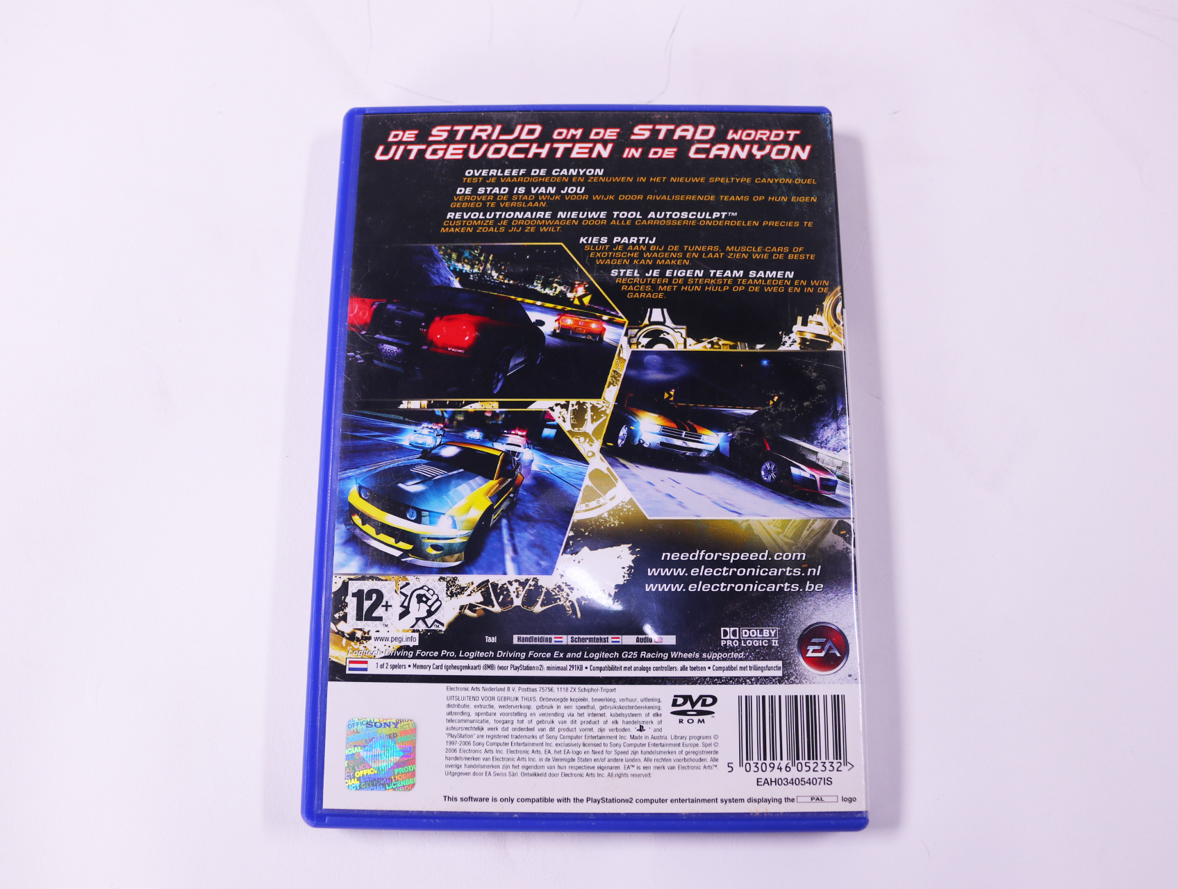 PlayStation 2 - Need for Speed: Carbon - productfoto 2