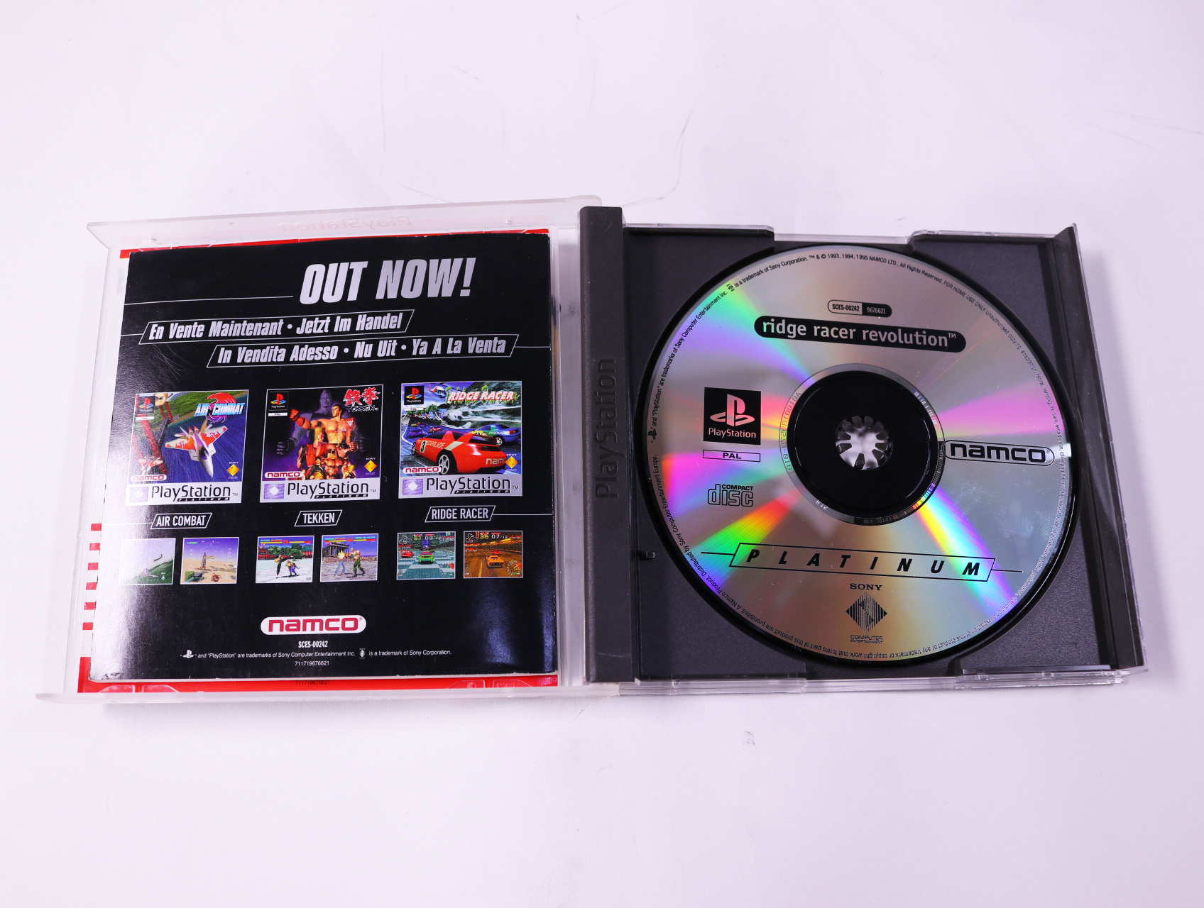 PlayStation 1 - Ridge Racer Revolution [Platinum] - productfoto 2