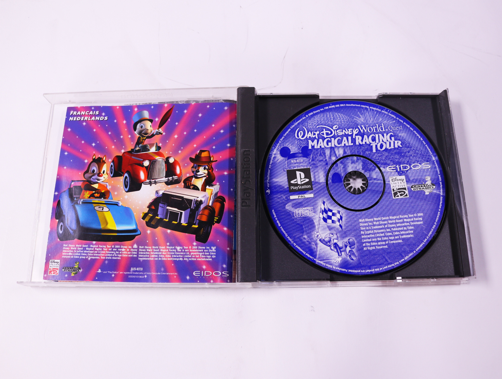 PlayStation 1 - Walt Disney World Quest: Magical Racing Tour - productfoto 2
