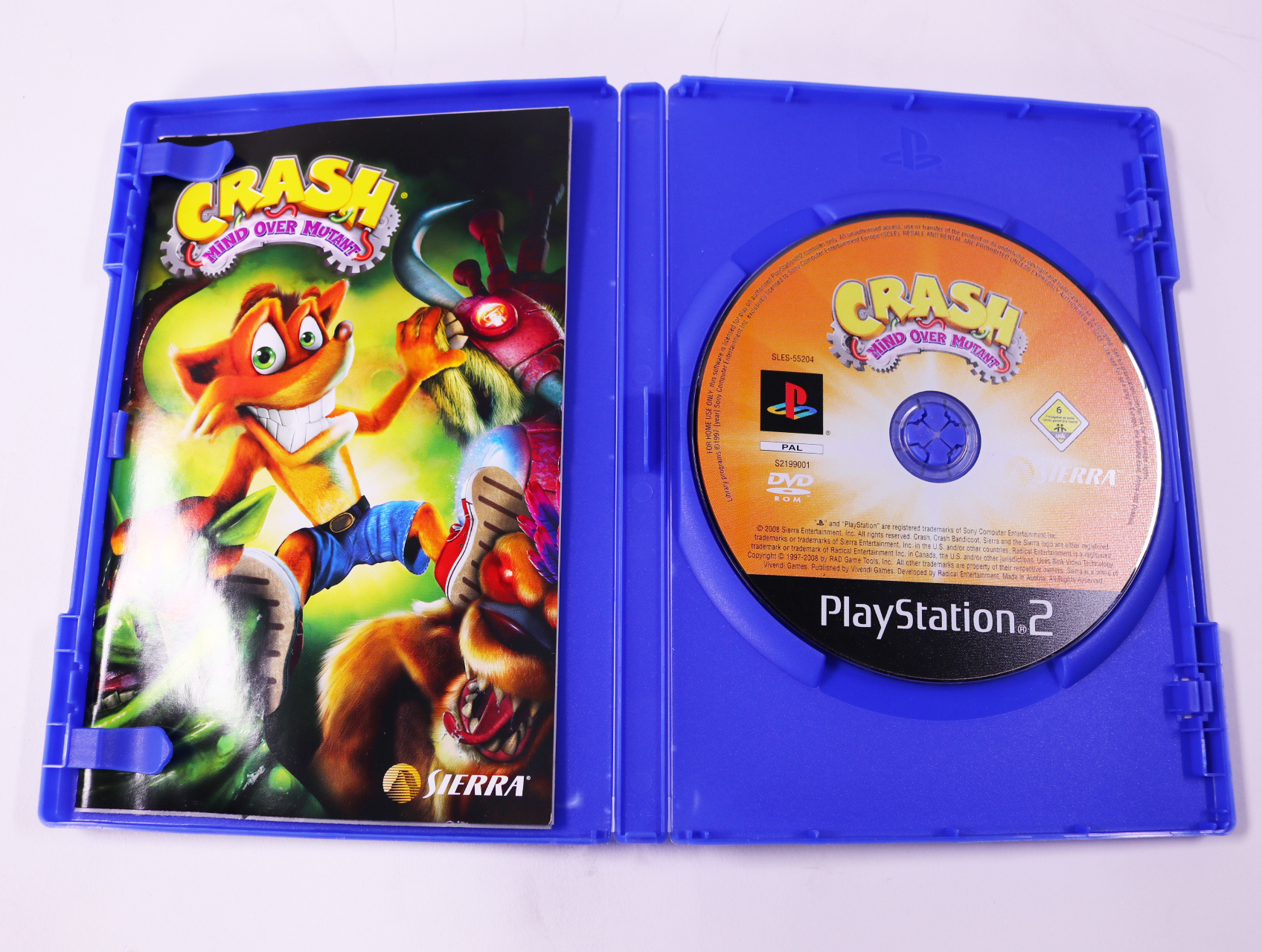 PlayStation 2 - Crash: Mind Over Mutant - productfoto 3