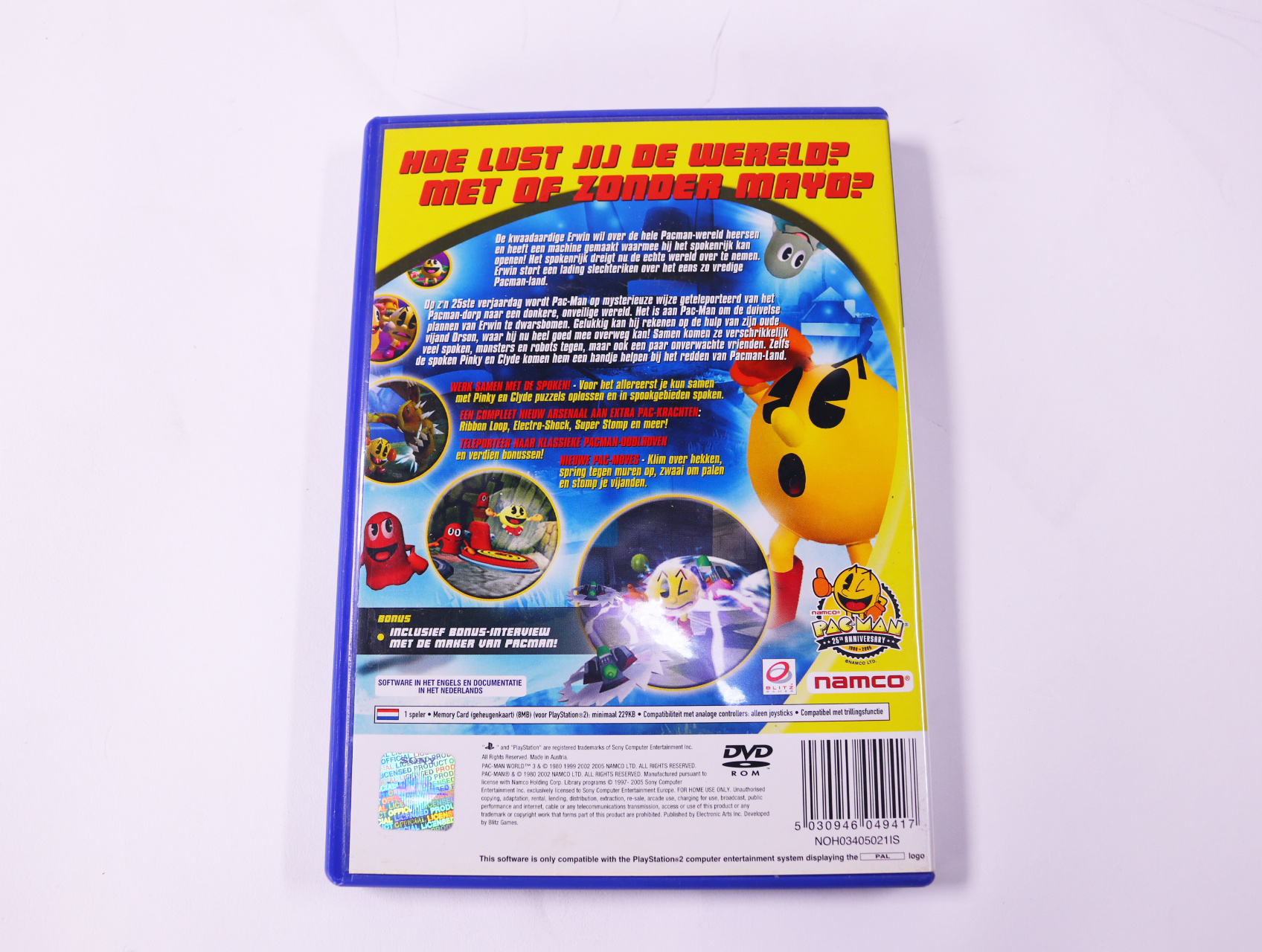 PlayStation 2 - Pac-Man World 3 - productfoto 2