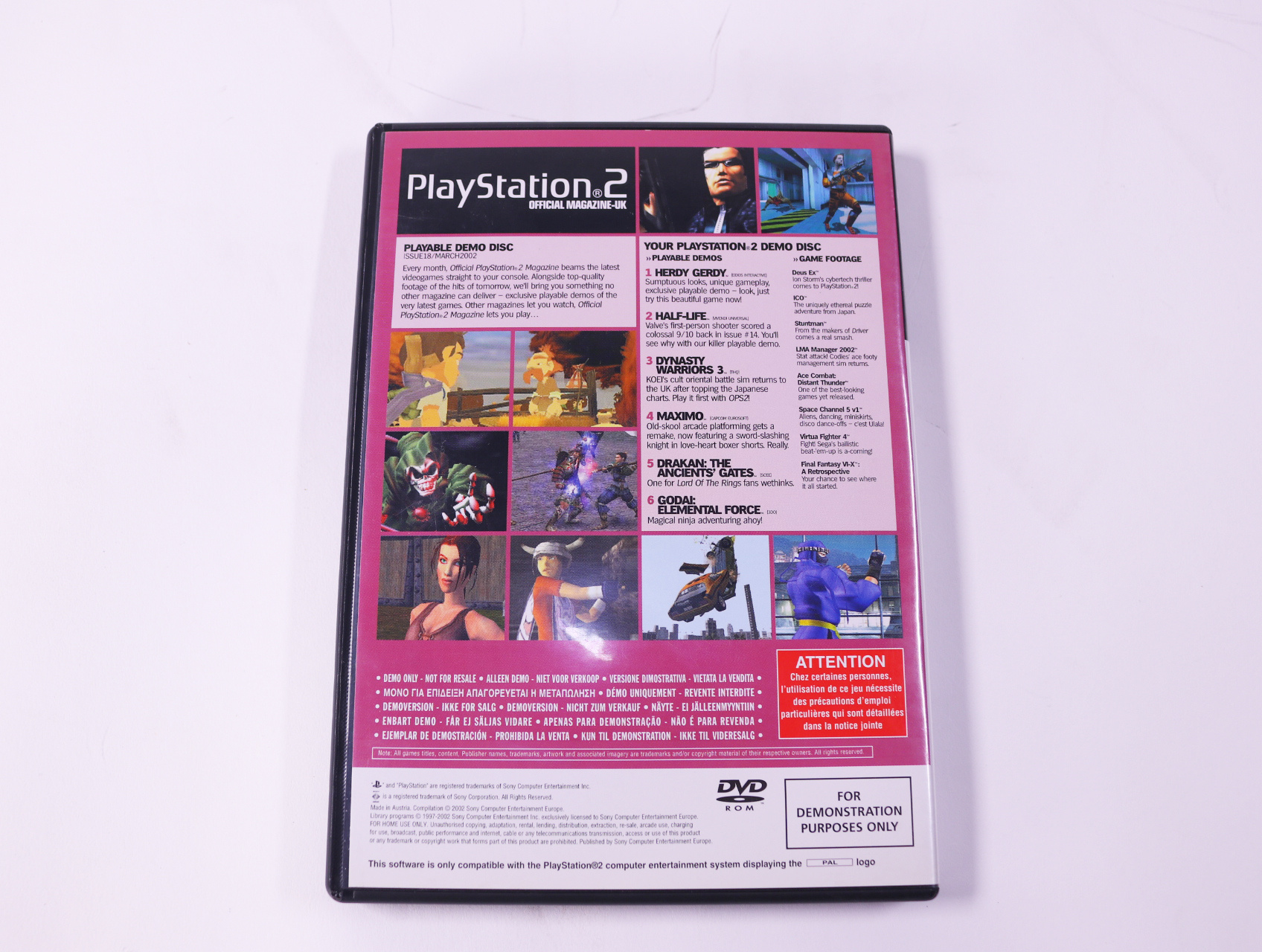 PlayStation 2 - Demo Disc - productfoto 2