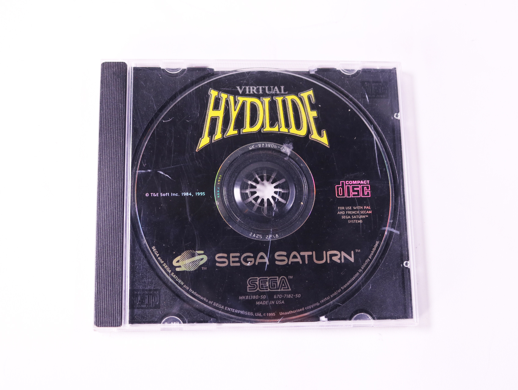 SEGA Saturn - Virtual Hydlide [No Manual]