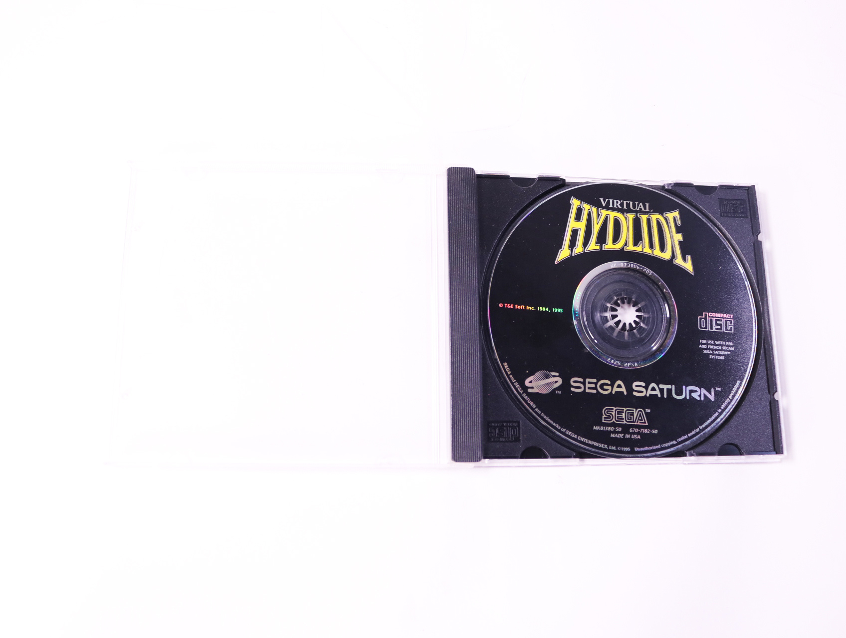 SEGA Saturn - Virtual Hydlide [No Manual] - productfoto 2