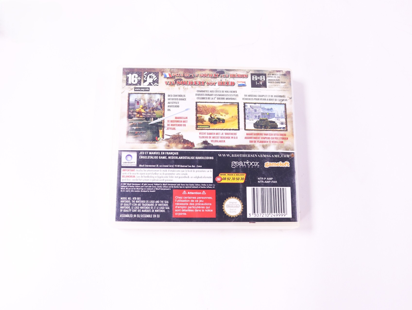 Nintendo DS - Brothers in Arms DS - productfoto 2