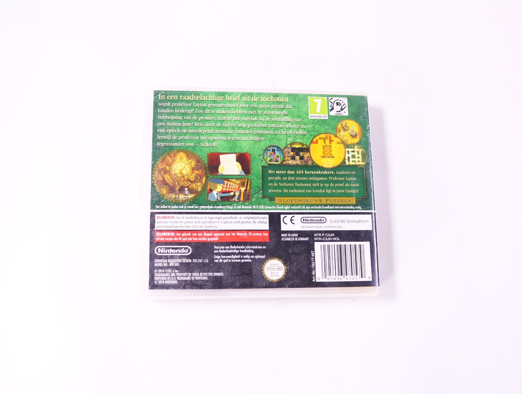 Nintendo DS - Professor Layton and the Lost Future - Nintendo - productfoto 2