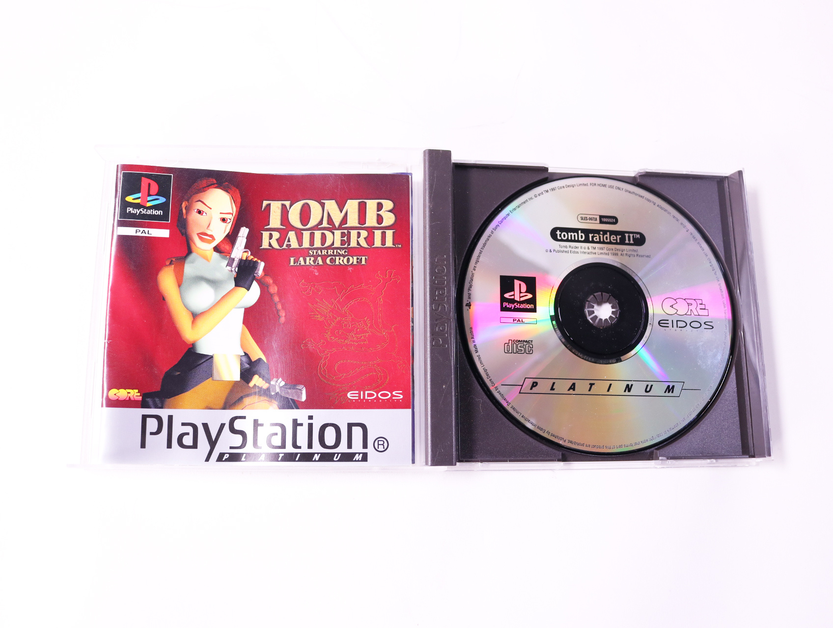 PlayStation 1 - Tomb Raider II [Platinum] - productfoto 3