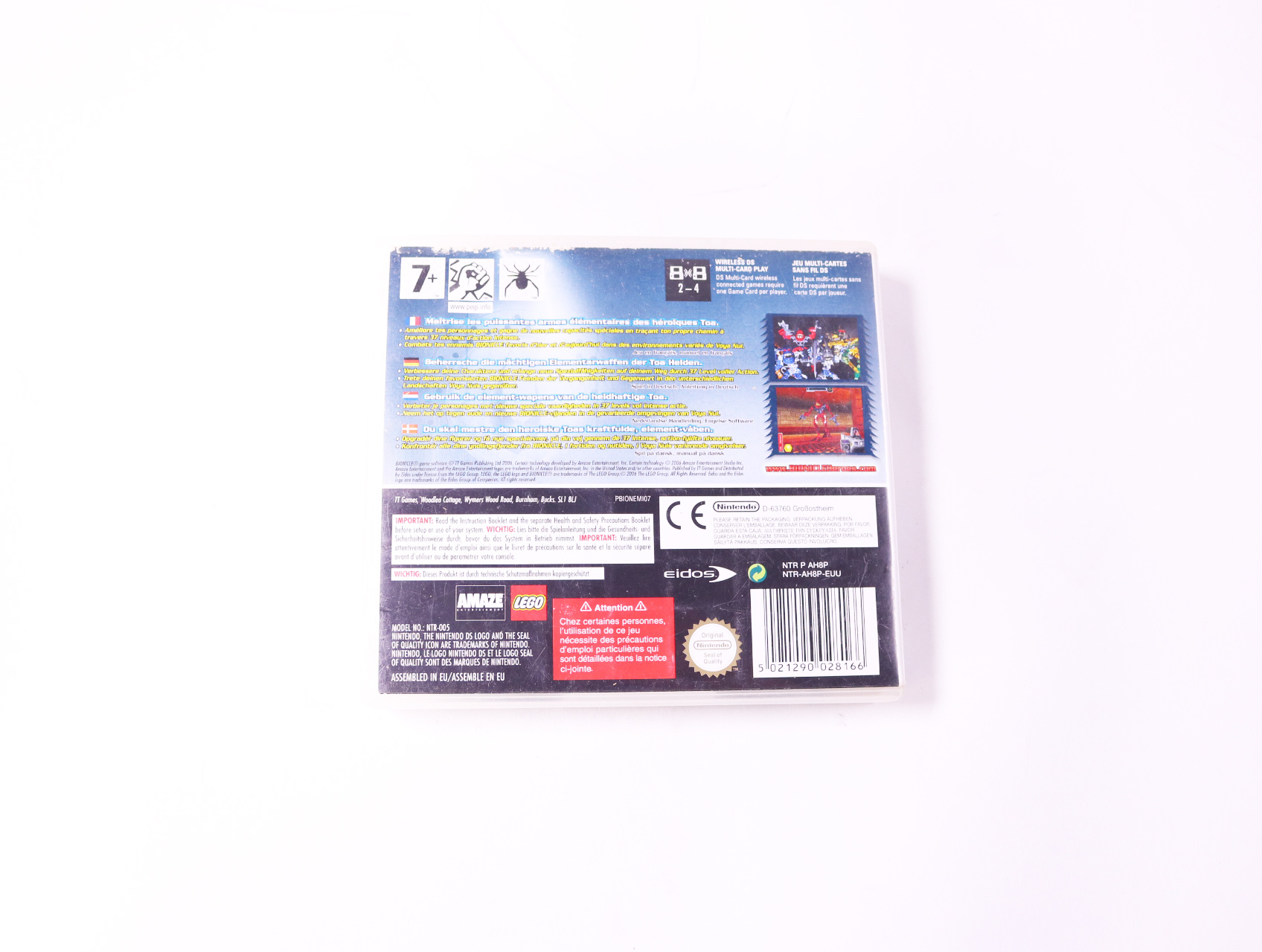 Nintendo DS - Bionicle Heroes - productfoto 2