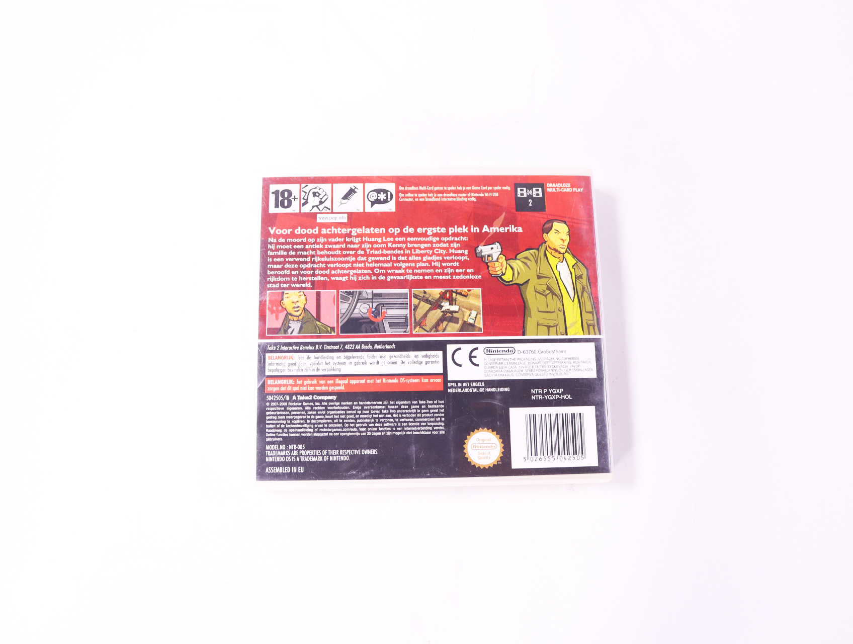 Nintendo DS - Grand Theft Auto: Chinatown Wars - productfoto 2