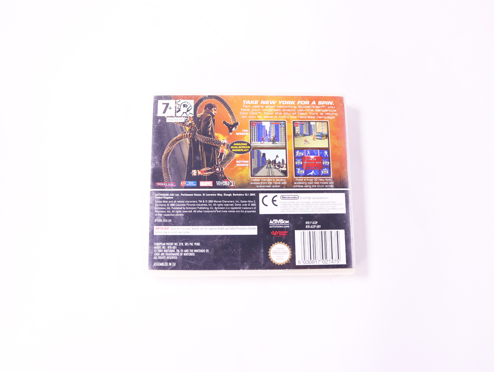 Nintendo DS - Spider-Man 2 - productfoto 2