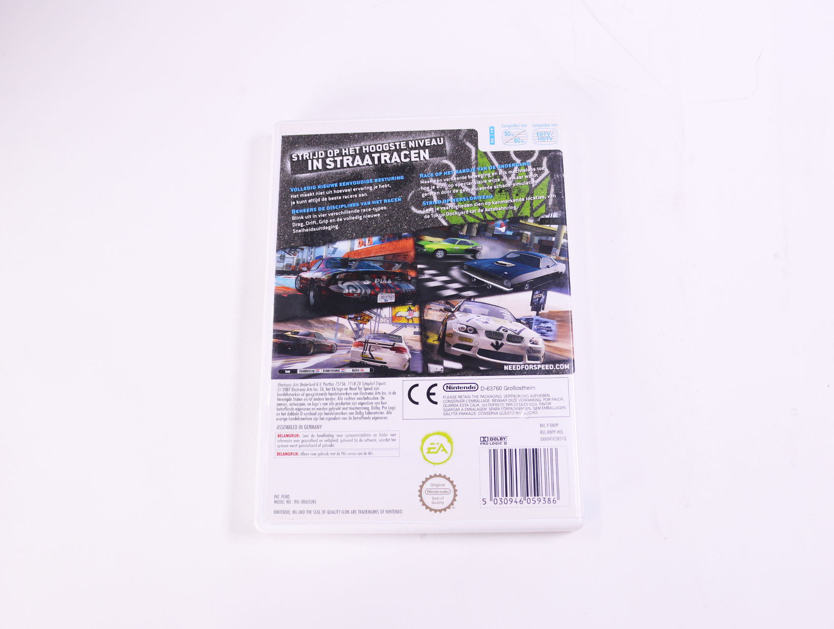Wii - Need for Speed: ProStreet - productfoto 2