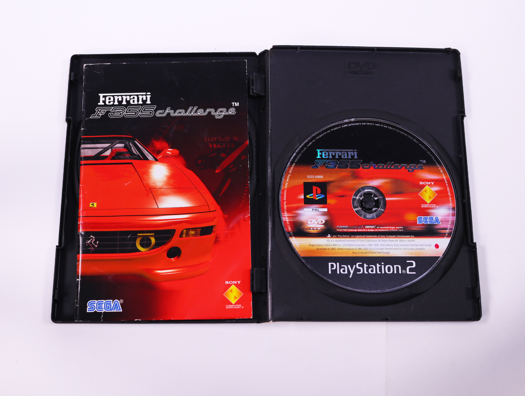 PlayStation 2 - Ferrari F355 Challenge - productfoto 3