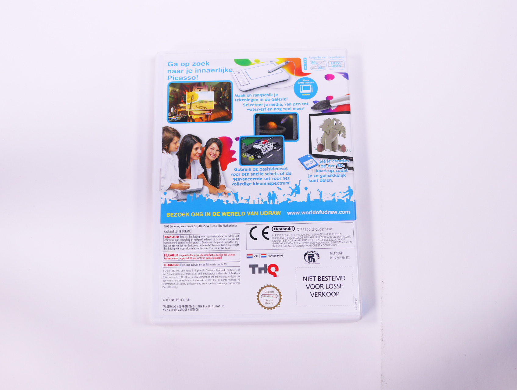 Wii - uDraw Studio - productfoto 2