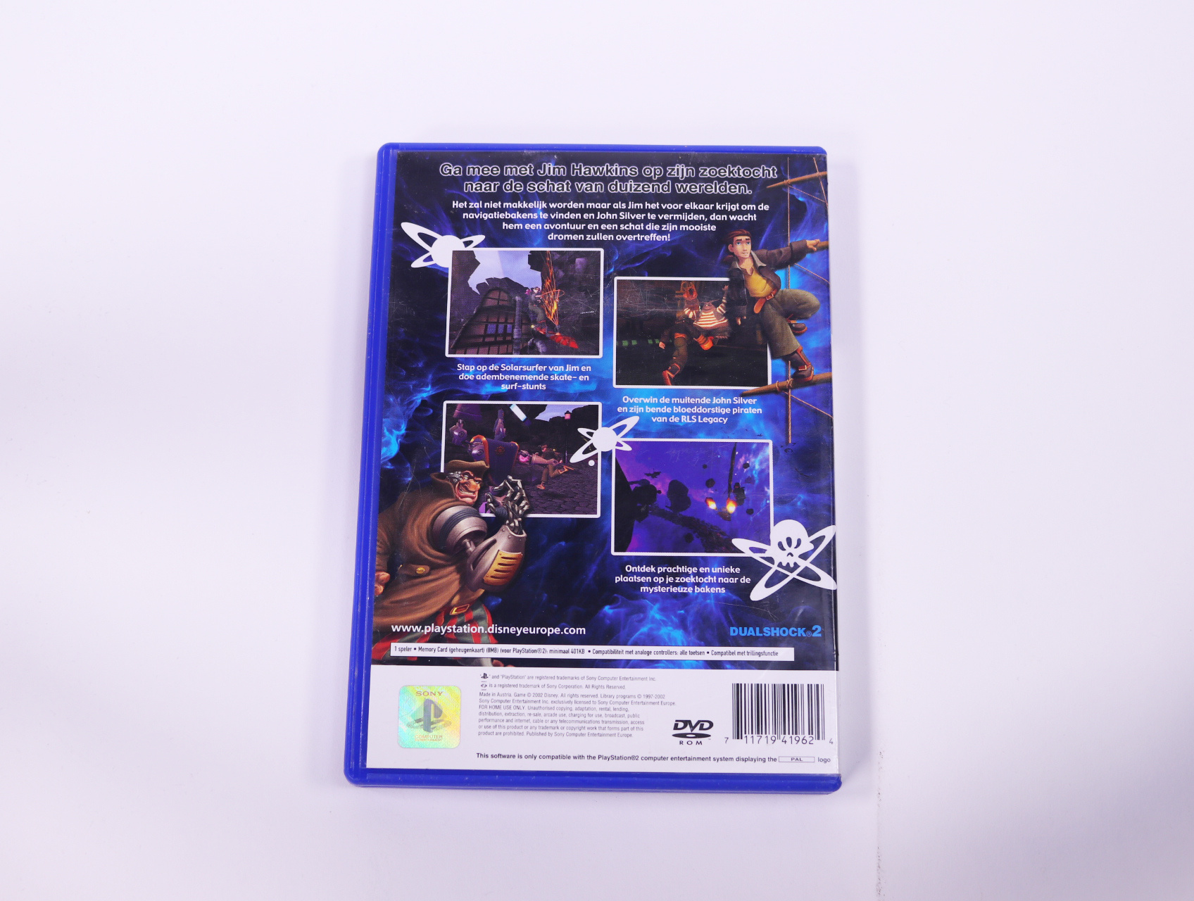 PlayStation 2 - Piraten Planeet: De Schat van Kapitein Flint - productfoto 2
