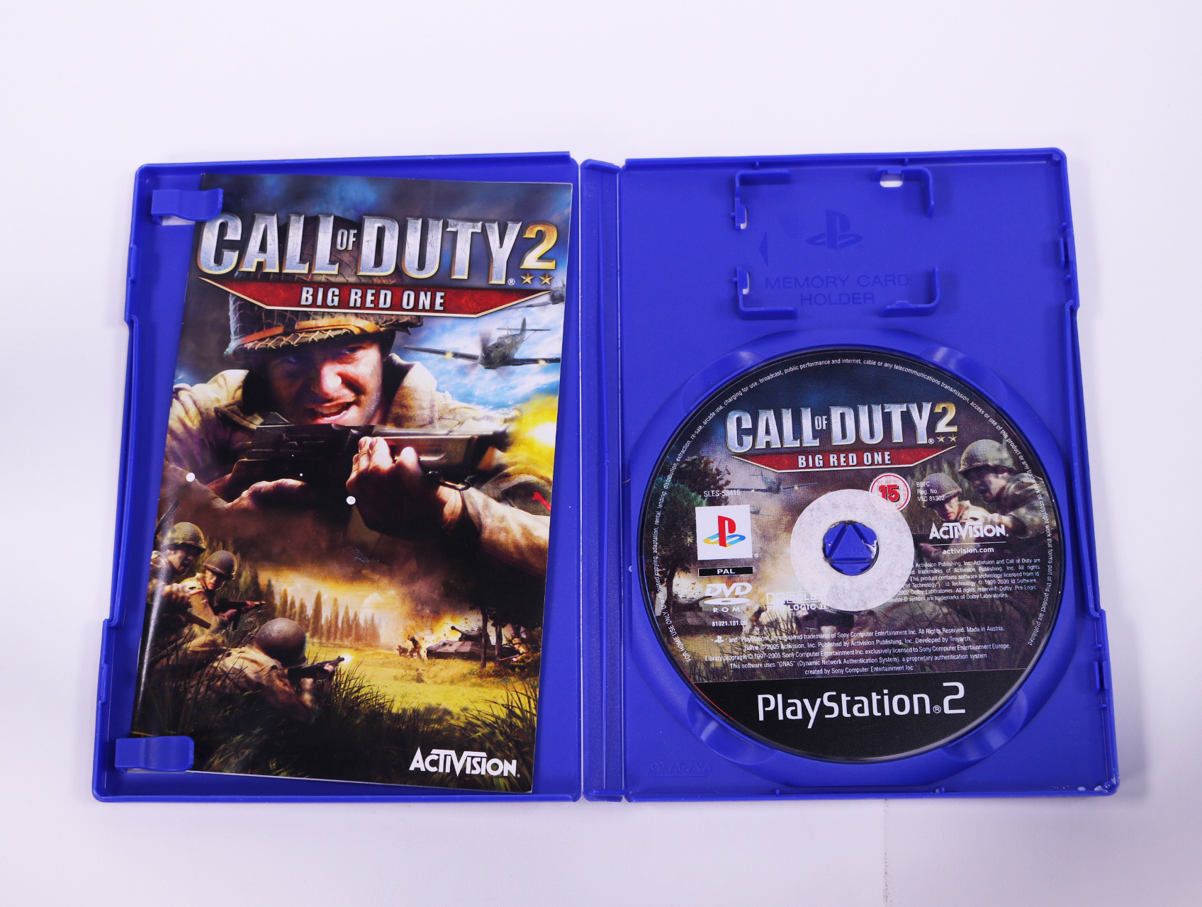 PlayStation 2 - Call of Duty 2: Big Red One - Treyarch - productfoto 3