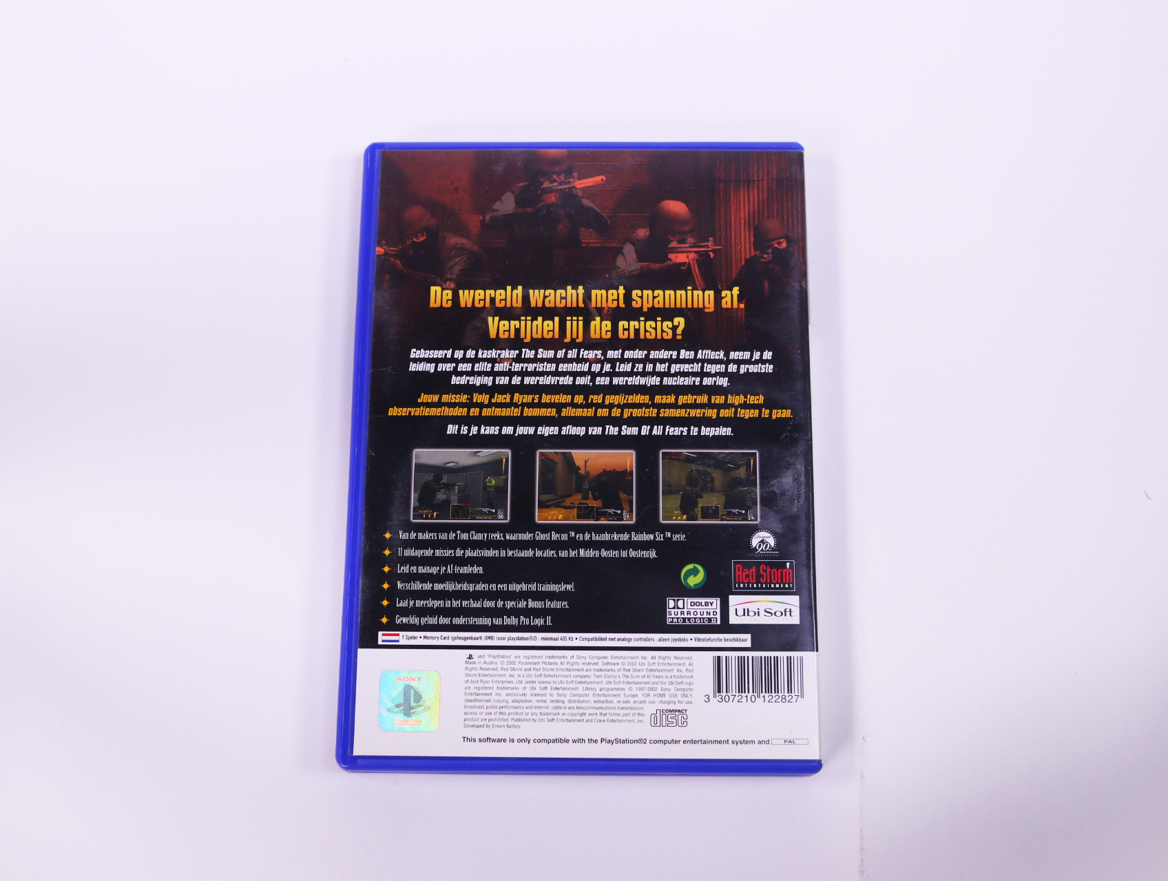 PlayStation 2 - The Sum of All Fears - productfoto 2