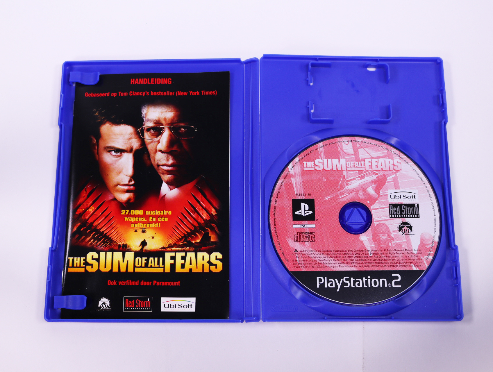 PlayStation 2 - The Sum of All Fears - productfoto 3
