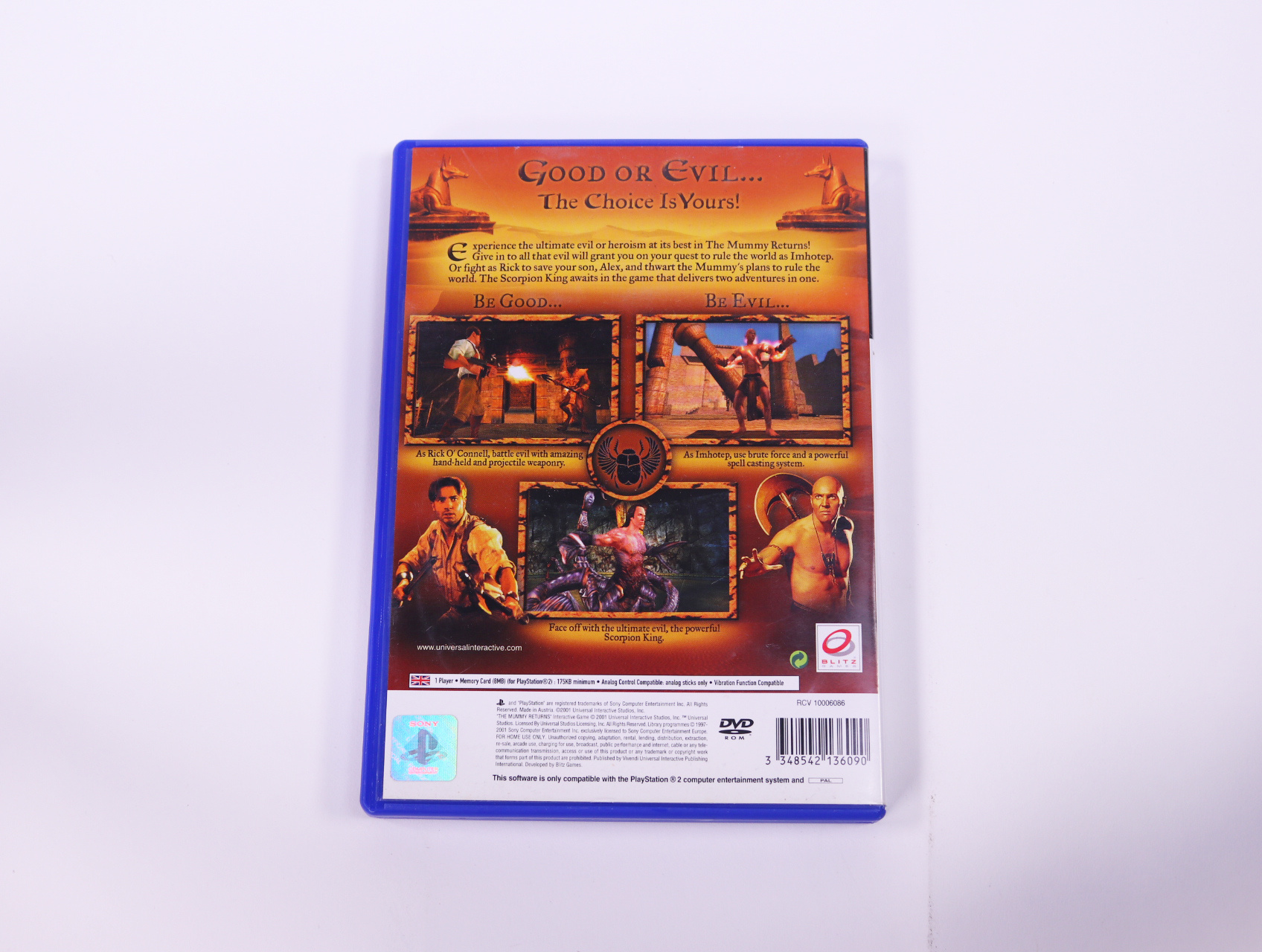 PlayStation 2 - The Mummy Returns [No Manual] - productfoto 2