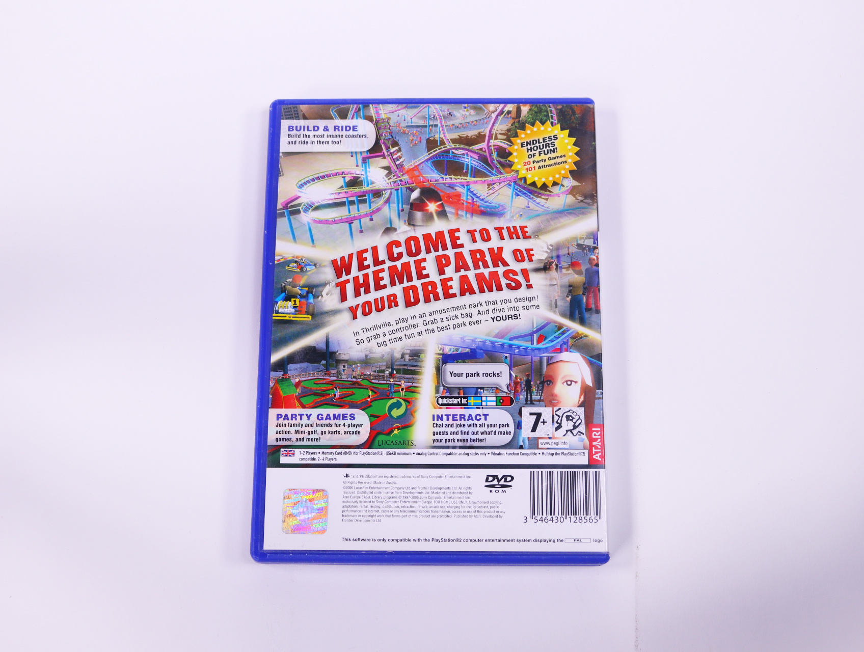 PlayStation 2 - Thrillville - productfoto 2