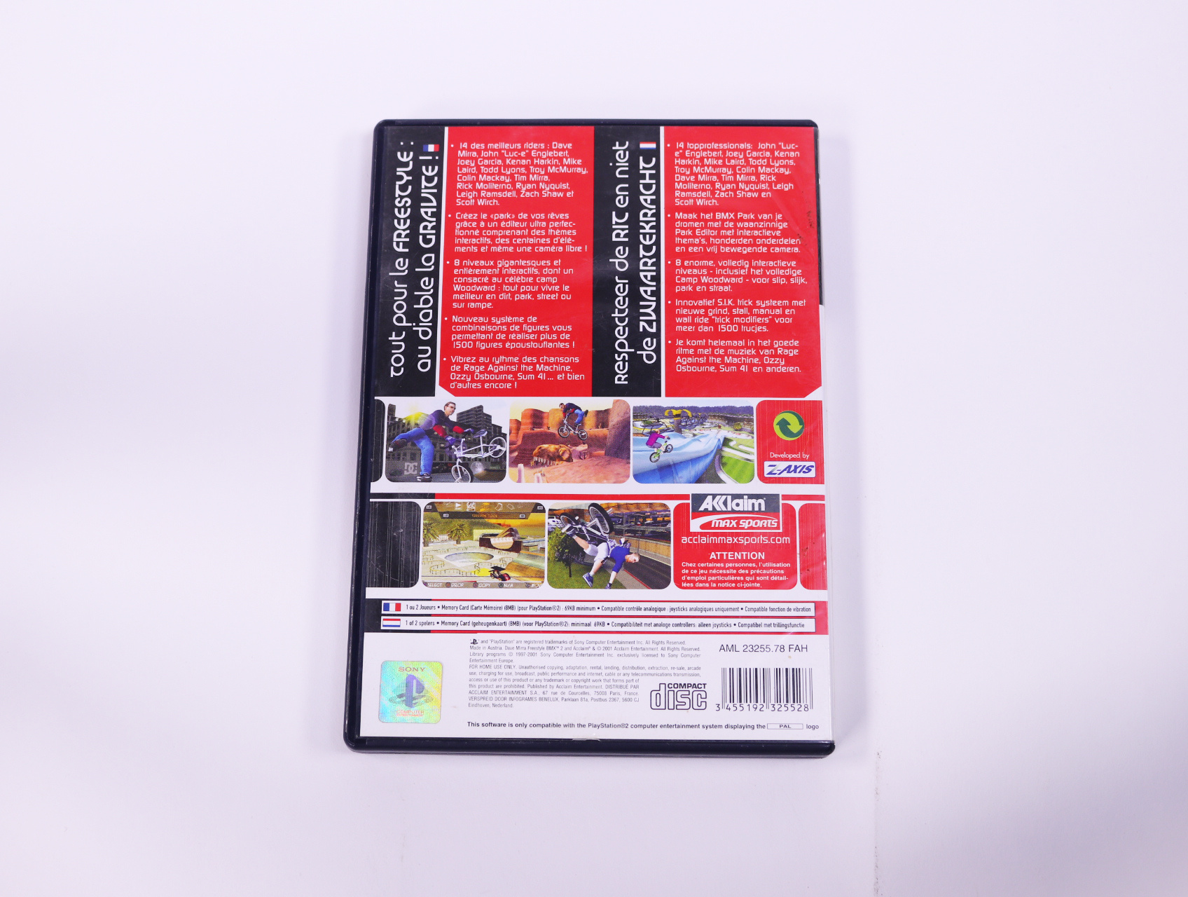 PlayStation 2 - Dave Mirra Freestyle BMX 2 - productfoto 2