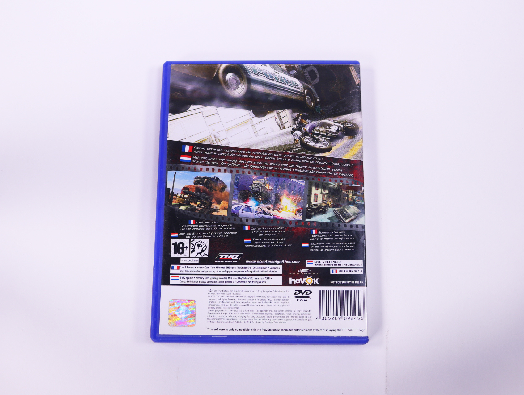 PlayStation 2 - Stuntman: Ignition - Paradigm Entertainment - productfoto 2