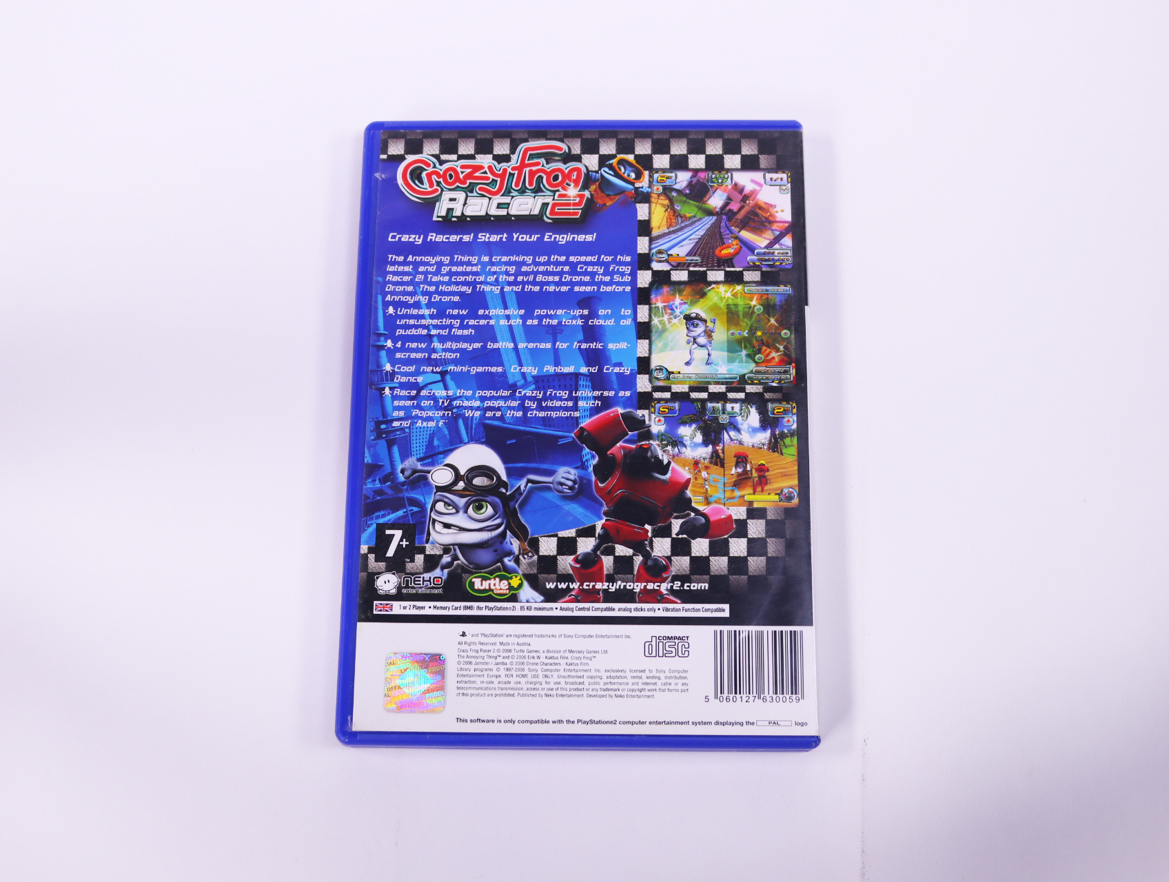 PlayStation 2 - Crazy Frog Racer 2 - productfoto 2