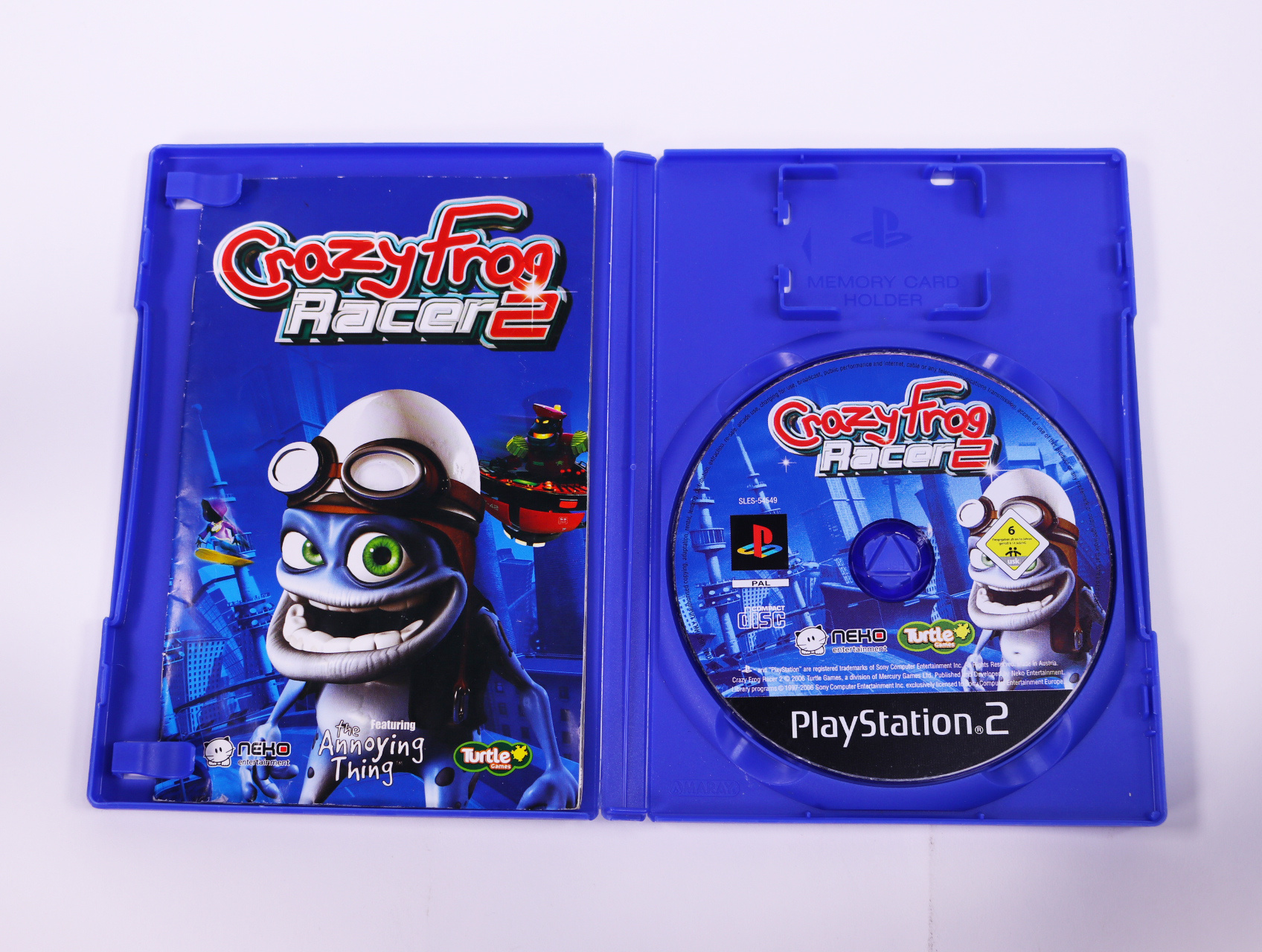 PlayStation 2 - Crazy Frog Racer 2 - productfoto 3