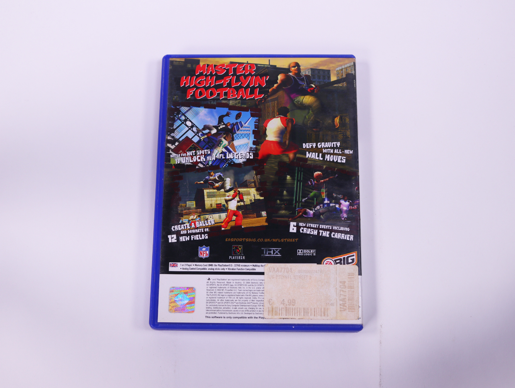 PlayStation 2 - NFL Street 2 - productfoto 2