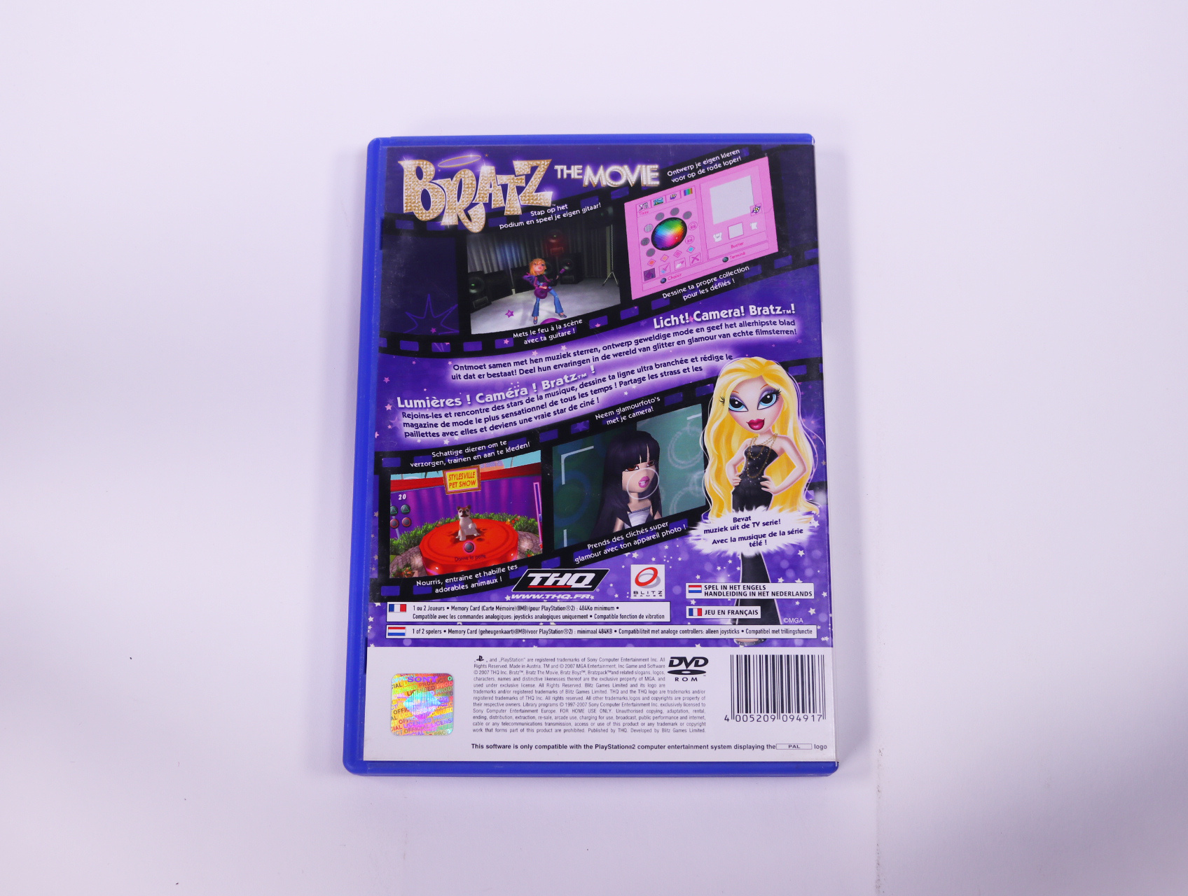 PlayStation 2 - Bratz: The Movie - productfoto 2