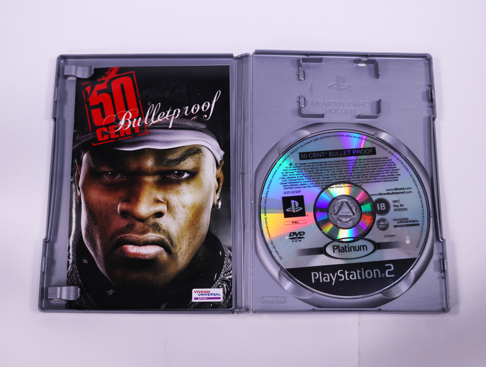 PlayStation 2 - 50 Cent: Bulletproof [Platinum] - productfoto 3