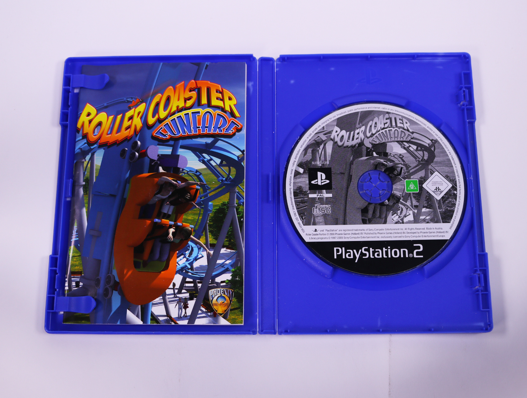 PlayStation 2 - Roller Coaster Funfare - productfoto 3