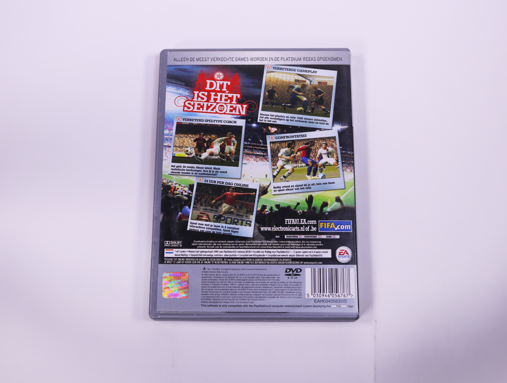 PlayStation 2 - FIFA 07 [Platinum] - productfoto 2