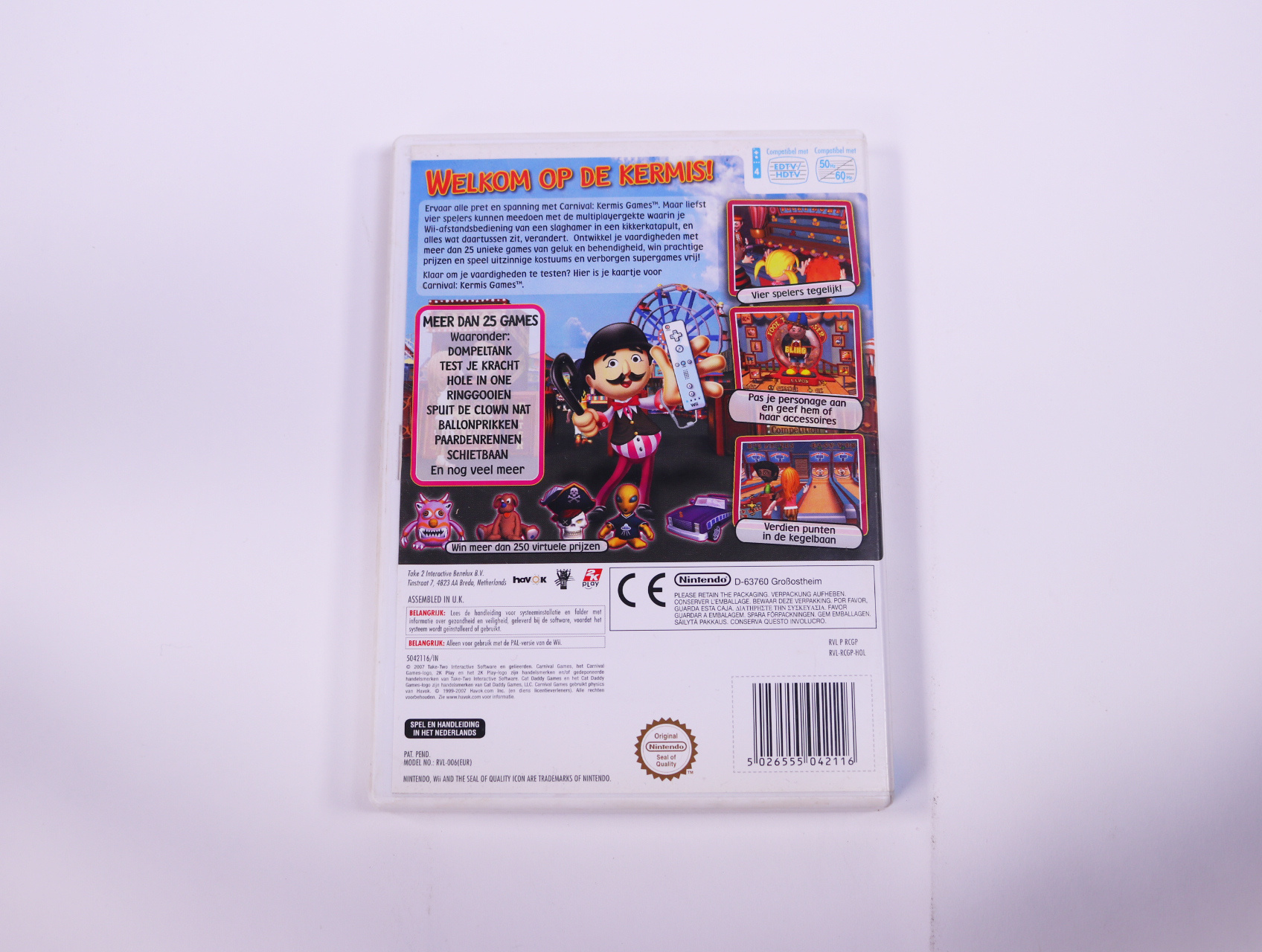 Wii - Carnival: Kermis Games - productfoto 2