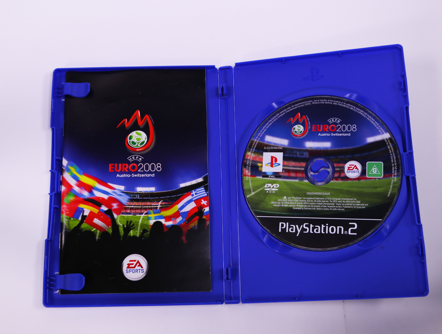 PlayStation 2 - UEFA Euro 2008 - productfoto 3