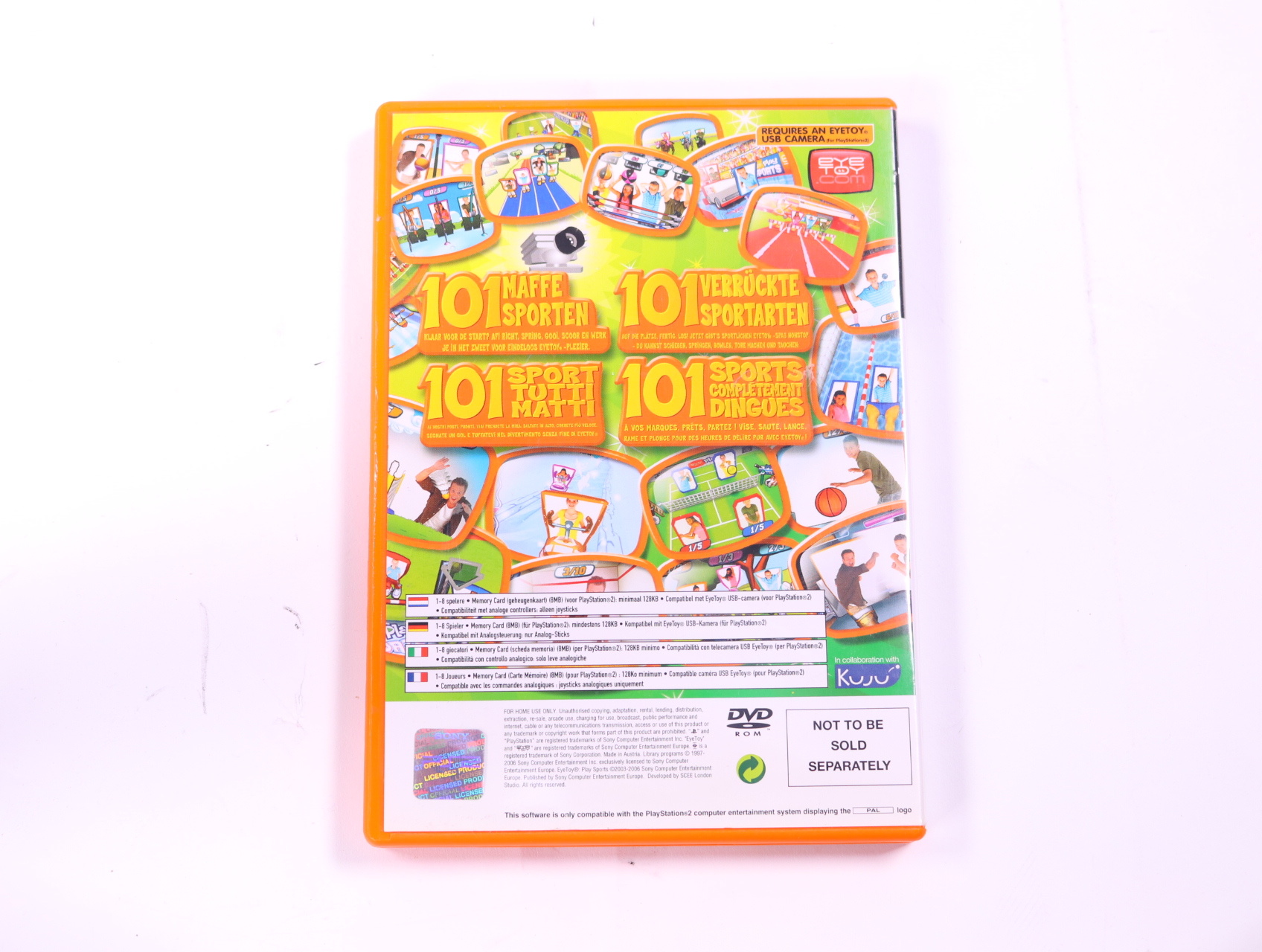 PlayStation 2 - EyeToy: Play Sports - productfoto 2