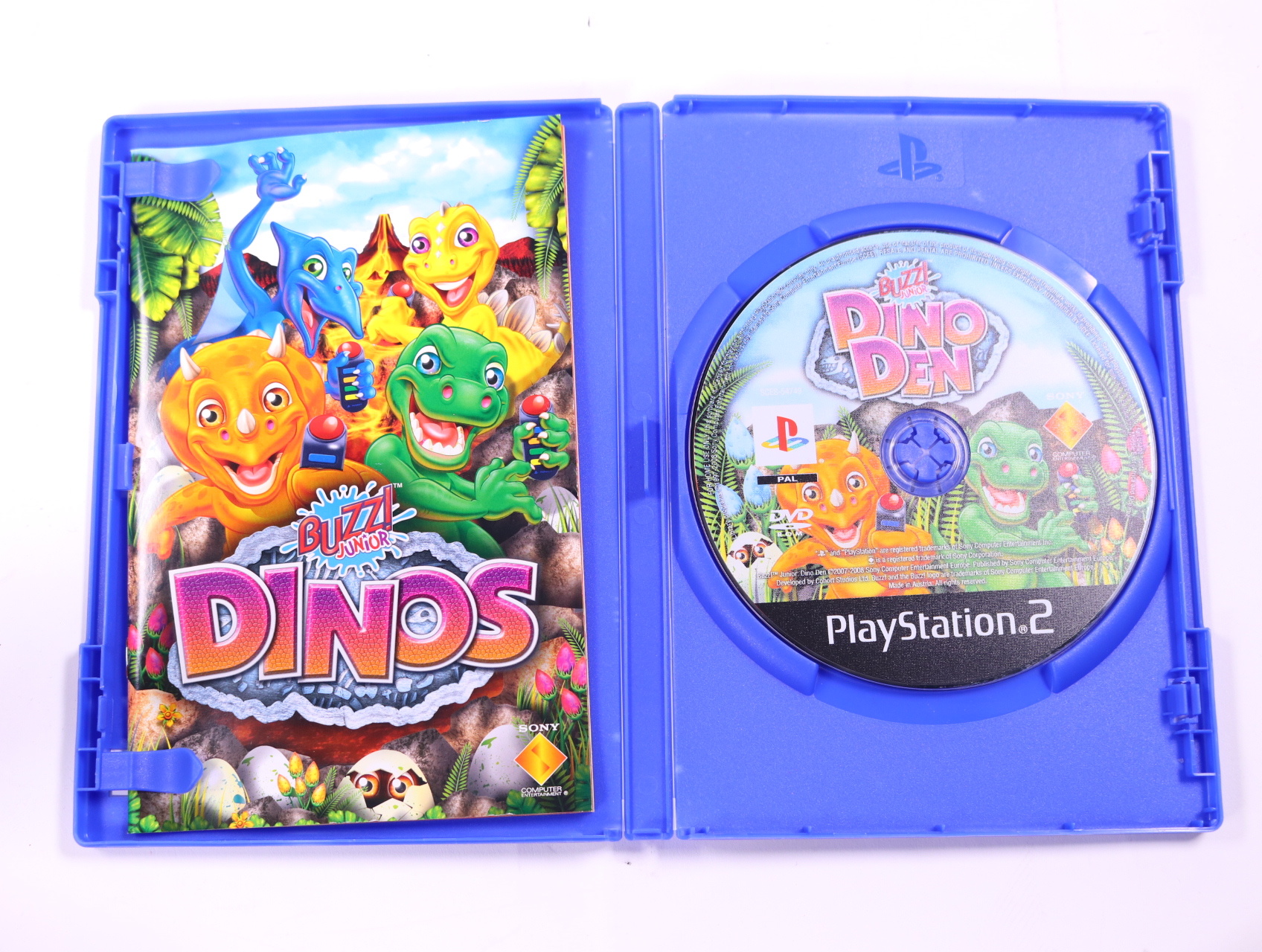 PlayStation 2 - Buzz! Junior: Dino Den - productfoto 3