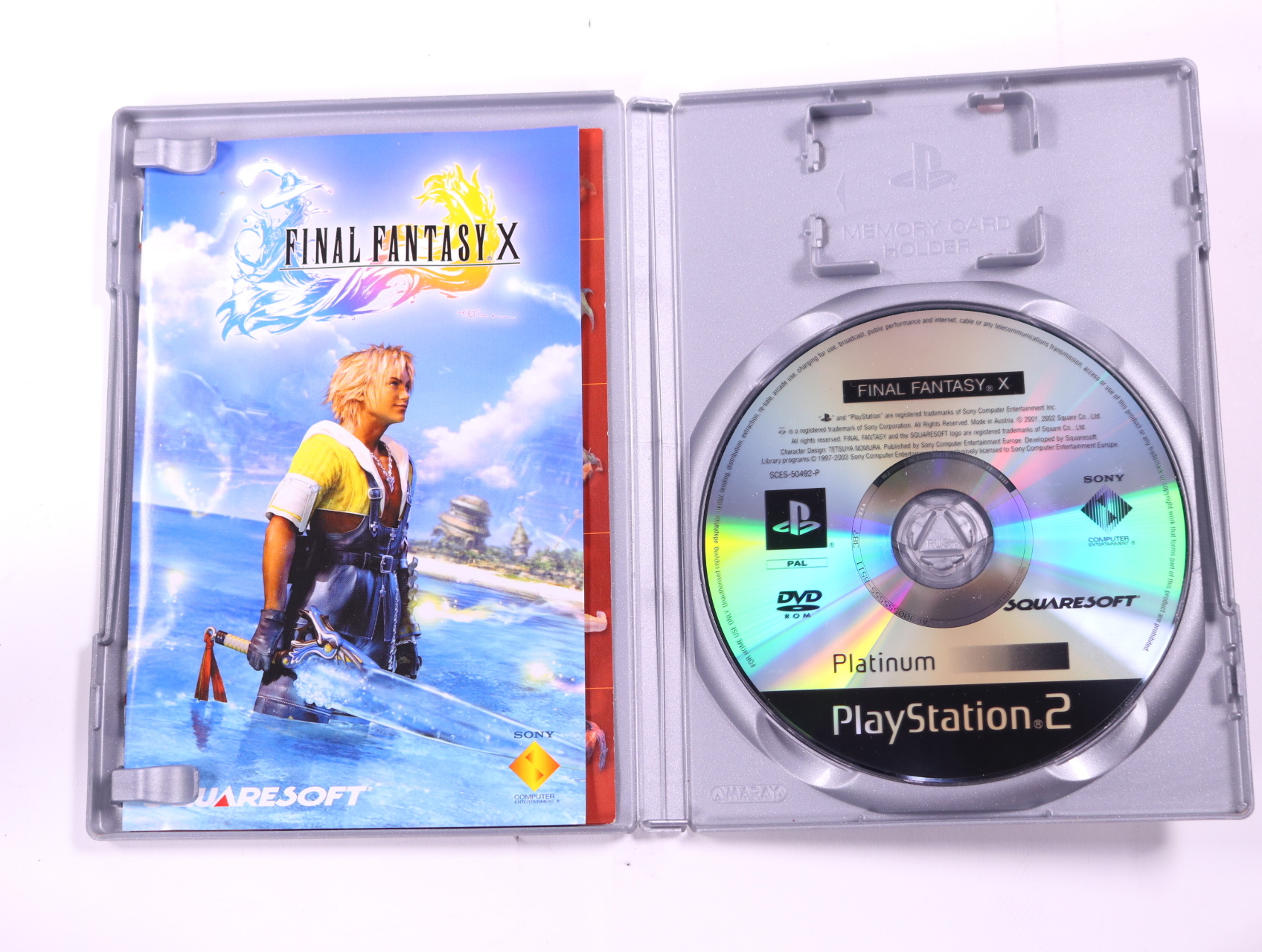 PlayStation 2 - final Fantasy X [Platinum] - productfoto 3