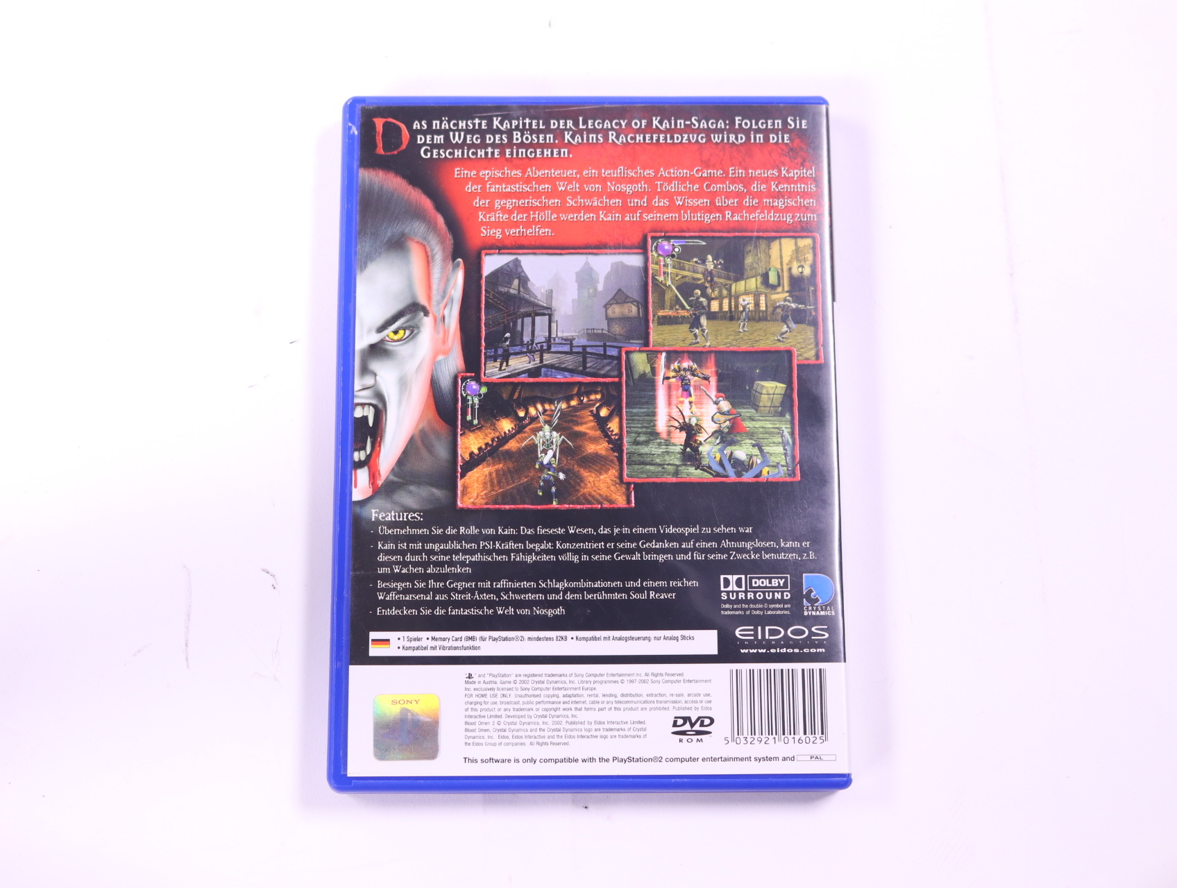 PlayStation 2 - Blood Omen 2 - productfoto 2