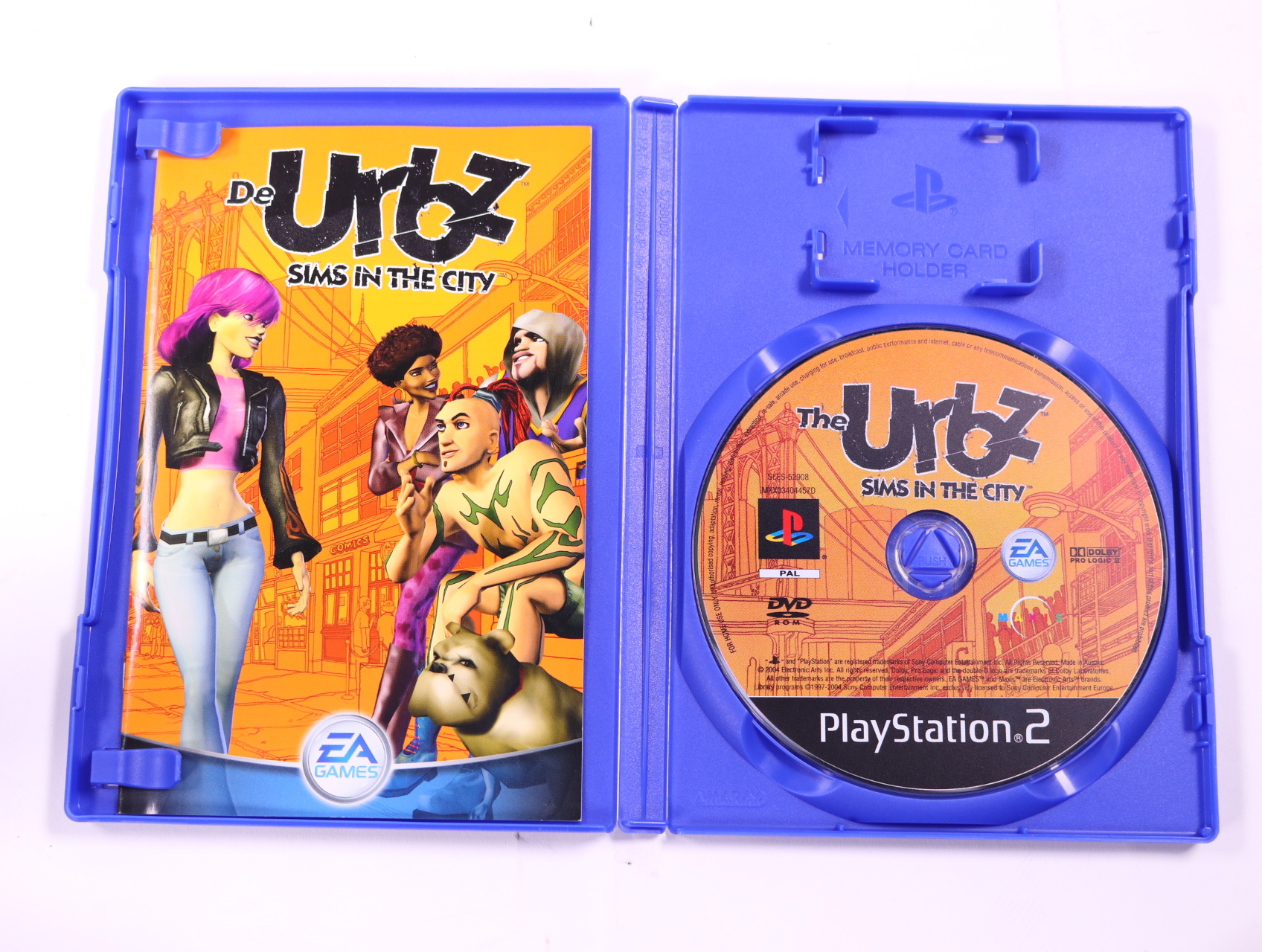PlayStation 2 - The Urbz: Sims in the City - productfoto 3