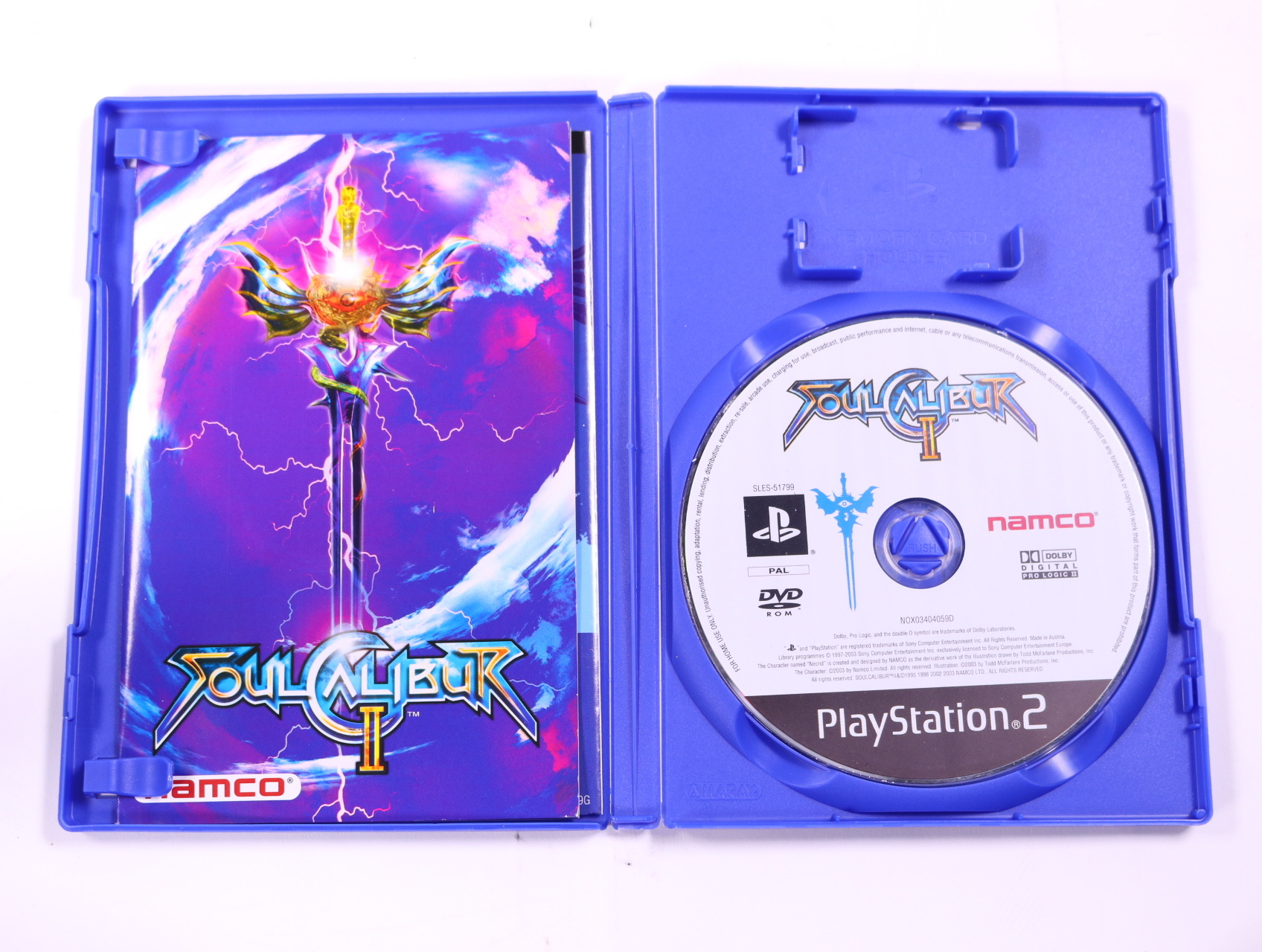 PlayStation 2 - SoulCalibur II - productfoto 3