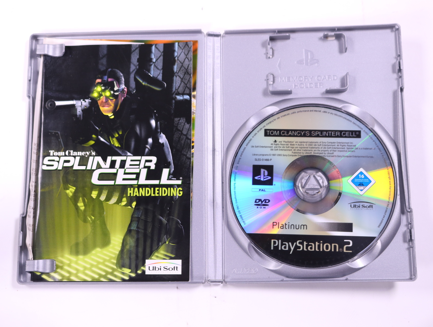 PlayStation 2 - Tom Clancy's Splinter Cell [Platinum Hits] - productfoto 3