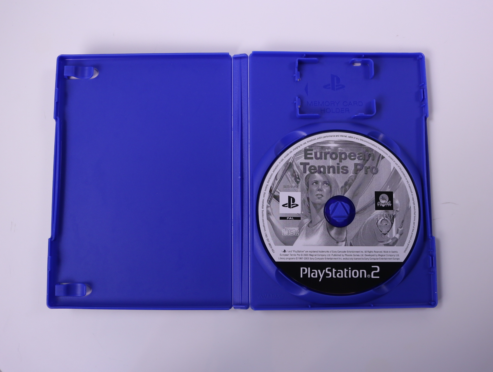 PlayStation 2 - European Tennis Pro {No Manual] - productfoto 2